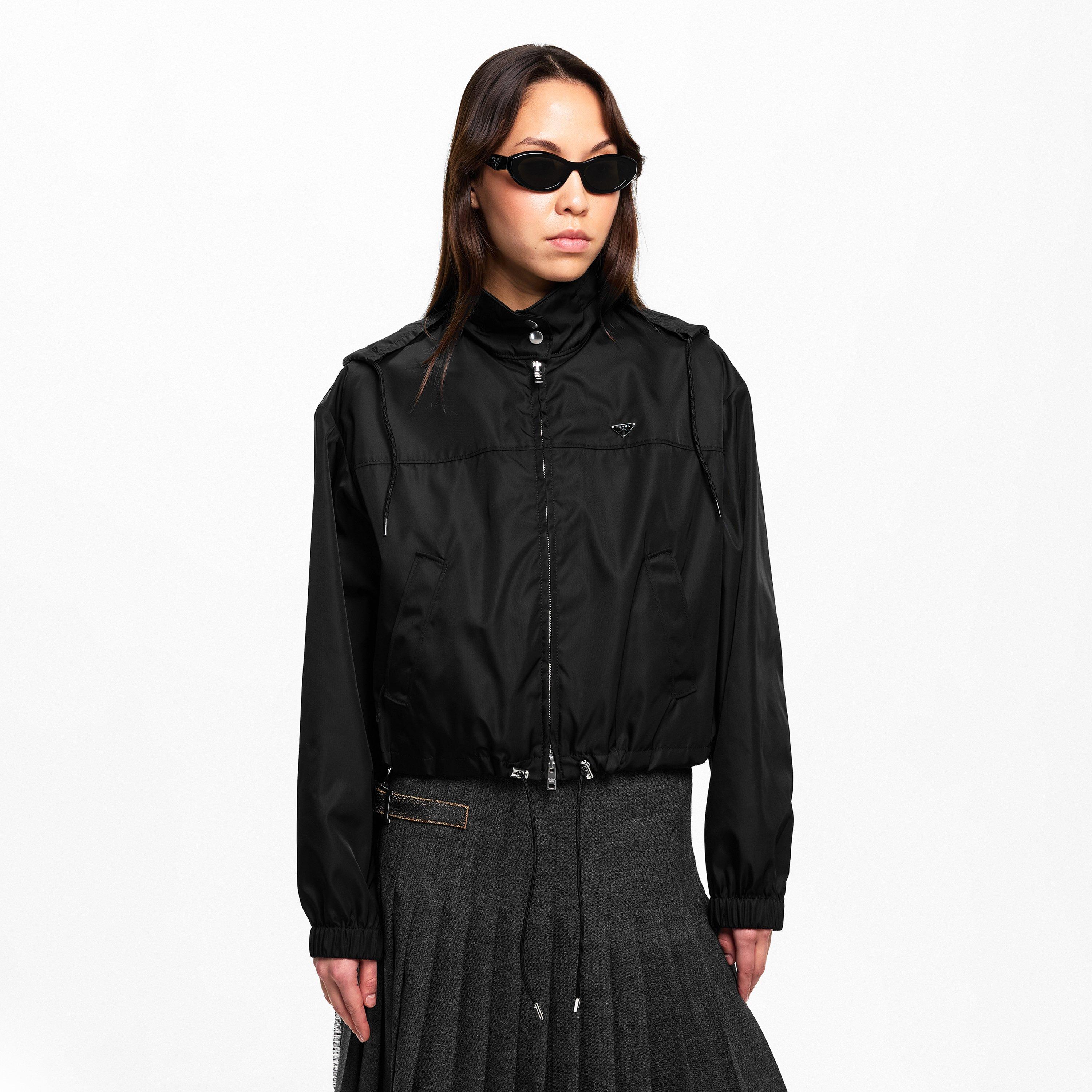 Nero - Prada - Women's Hooded Rain Anorak - 3