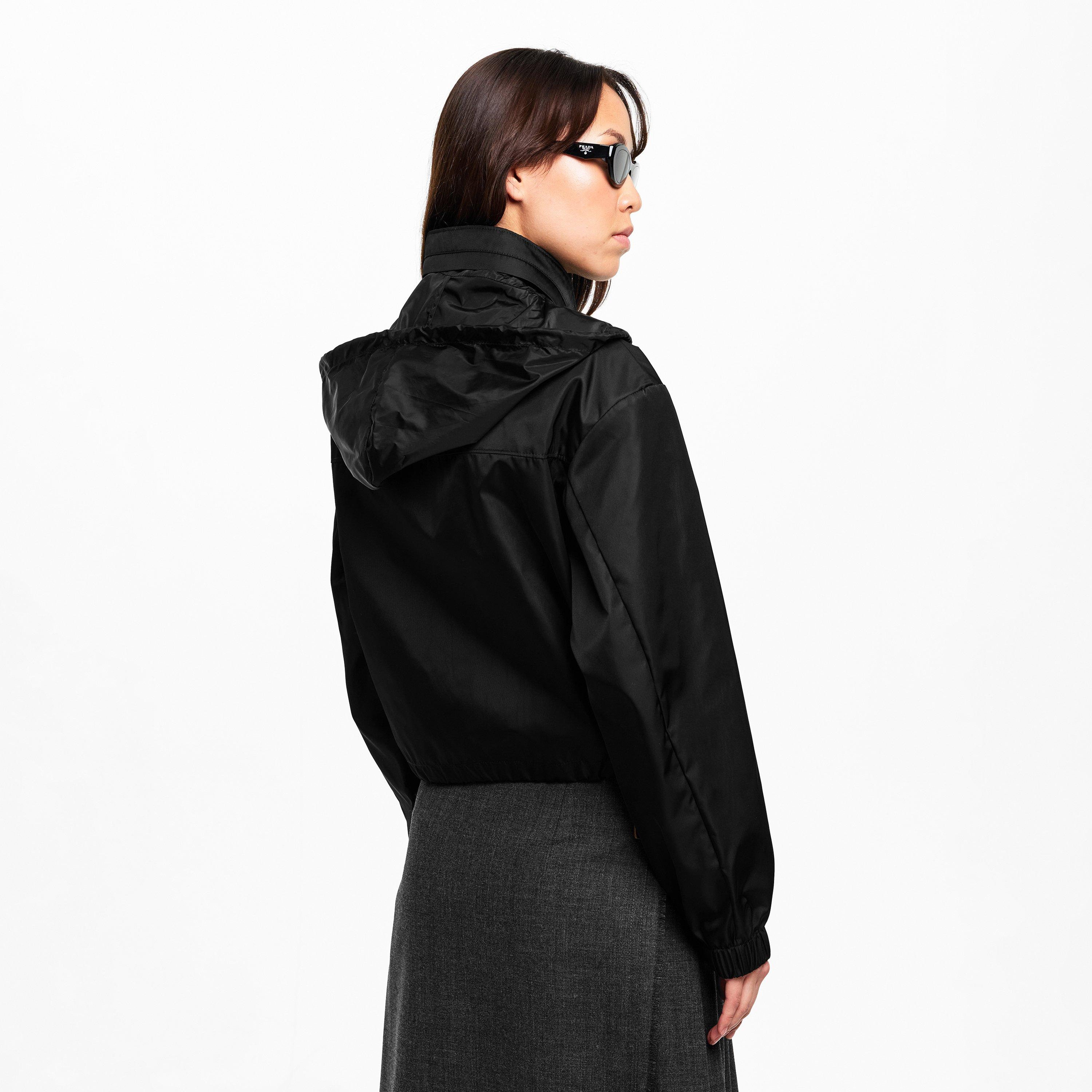 Prada Women's Hooded Rain Anorak | Flannels