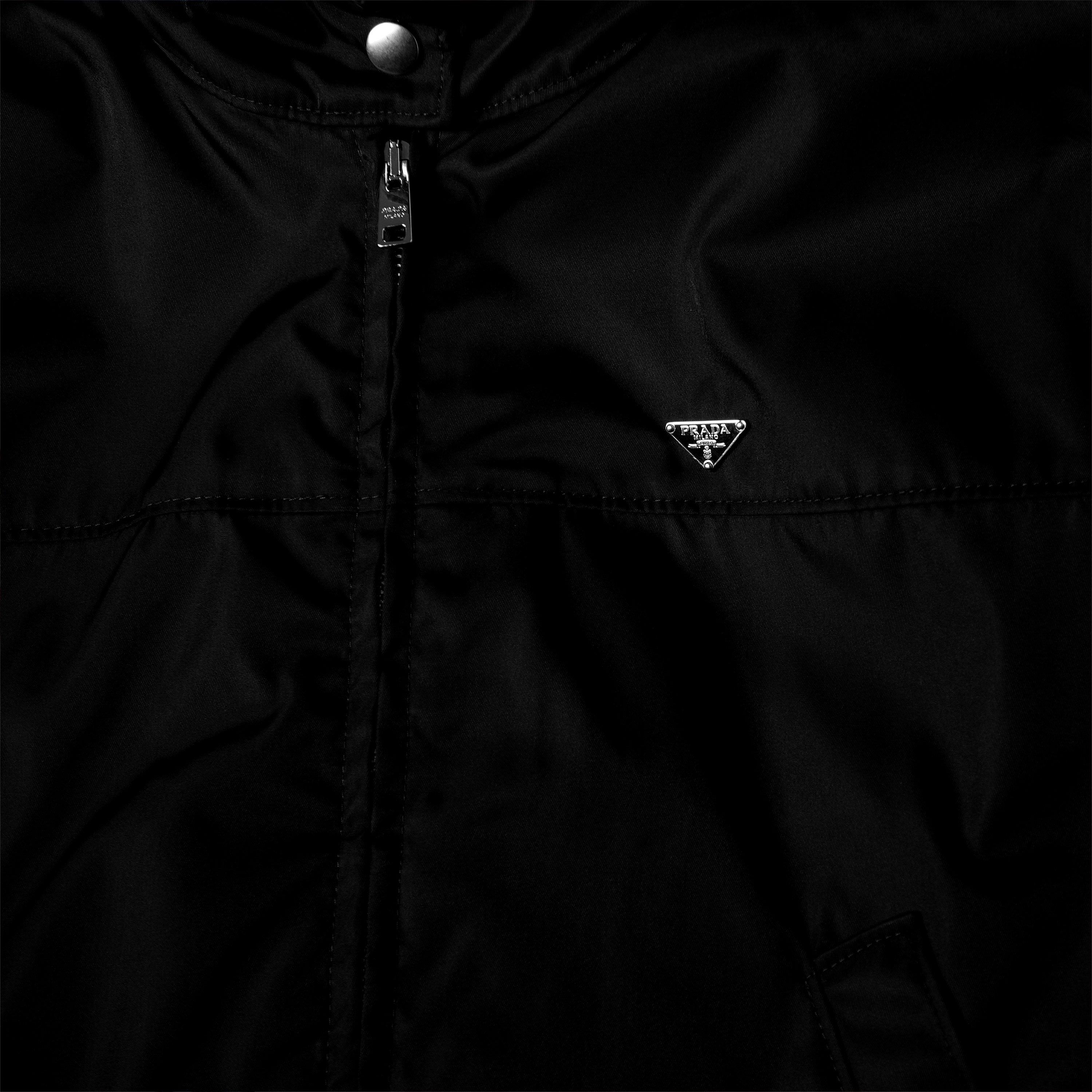 Nero - Prada - Prada Nyln Hood Jckt Ld62 - 3