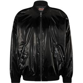 Hugo X Bella Poarch Relaxed Fit Vinyl Effect Jacket