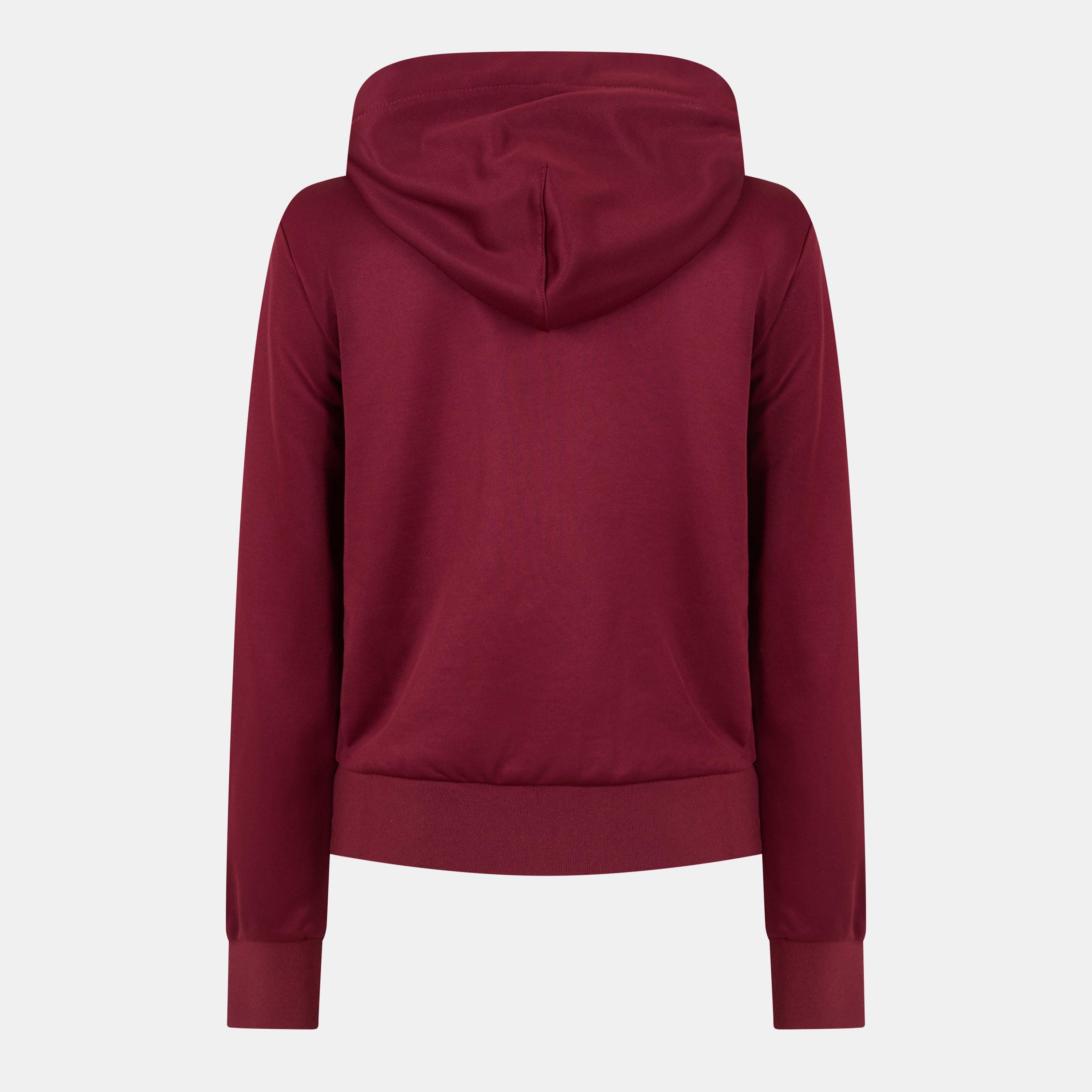 Deep Rouge - Calvin Klein Jeans - Women's French Terry Zipped Tracksuit Top - 2