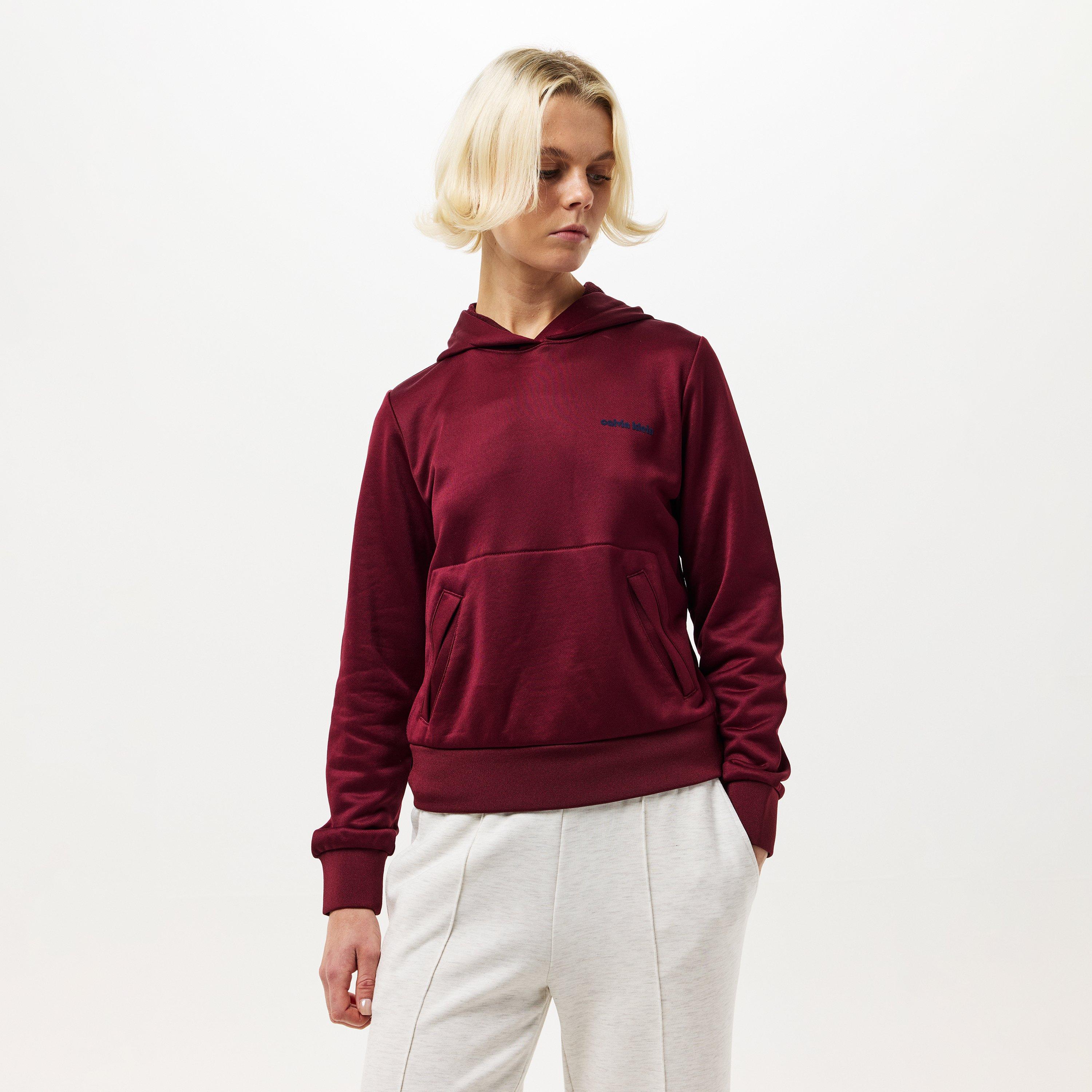 Deep Rouge - Calvin Klein Jeans - Women's French Terry Zipped Tracksuit Top - 3