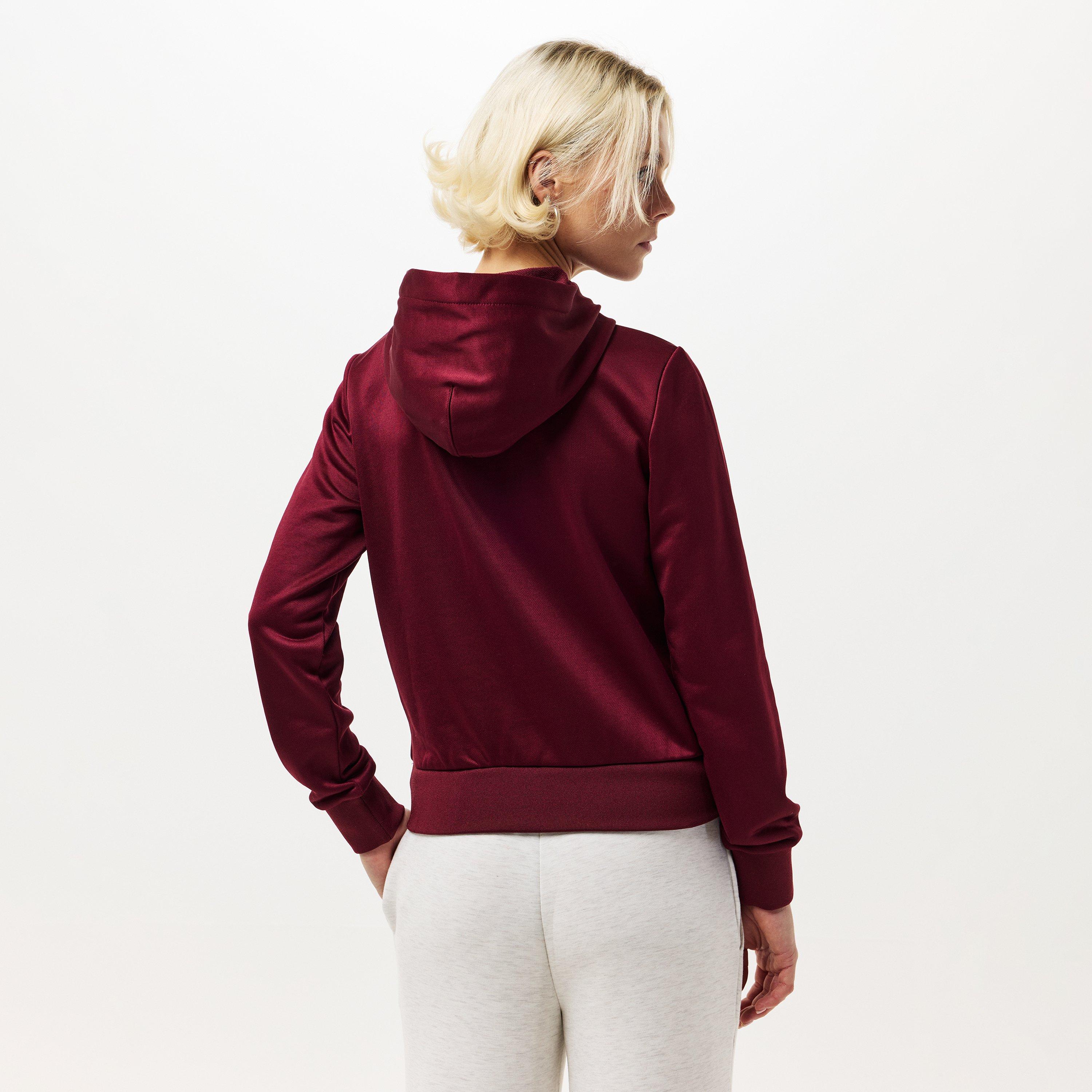 Deep Rouge - Calvin Klein Jeans - Women's French Terry Zipped Tracksuit Top - 4