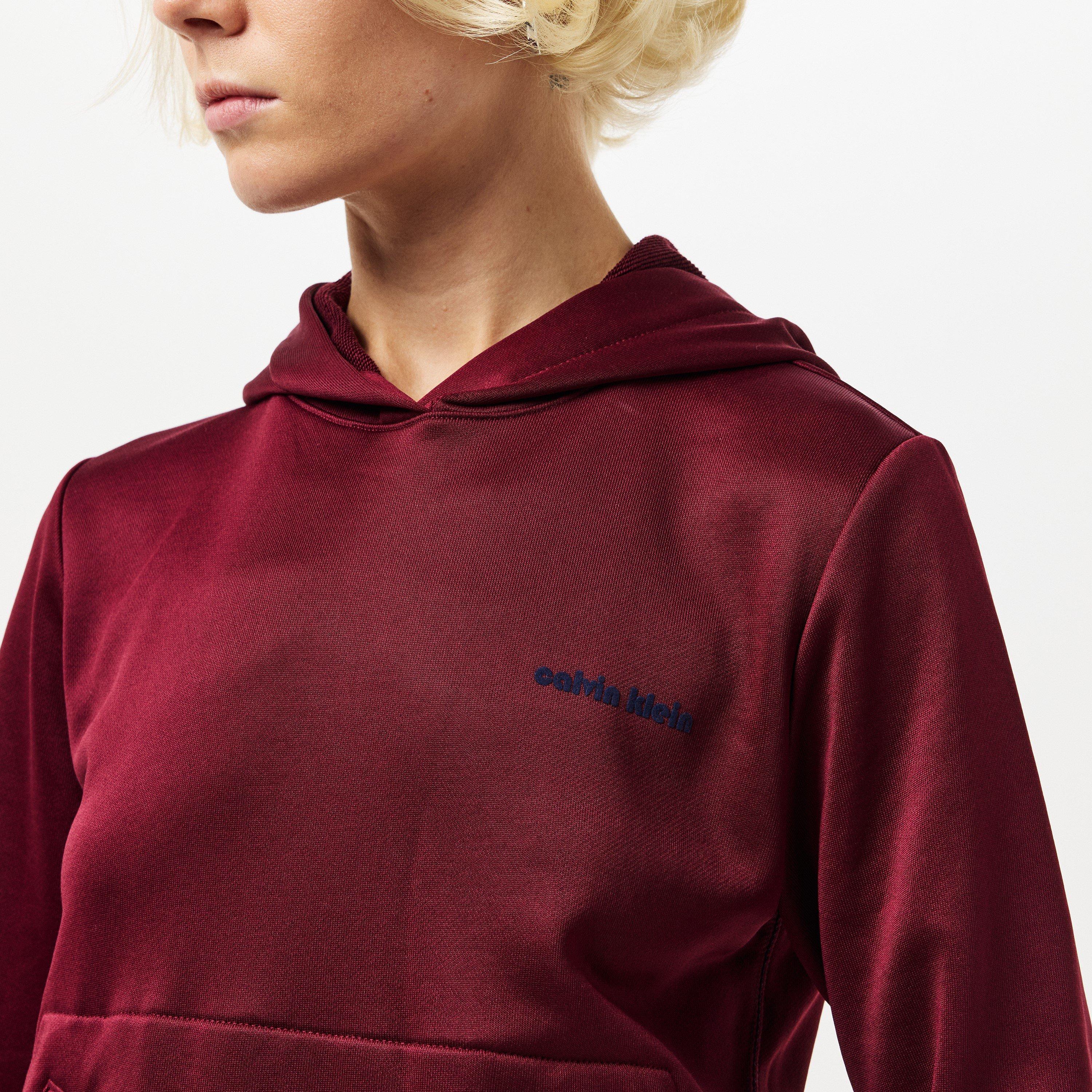 Deep Rouge - Calvin Klein Jeans - Women's French Terry Zipped Tracksuit Top - 5