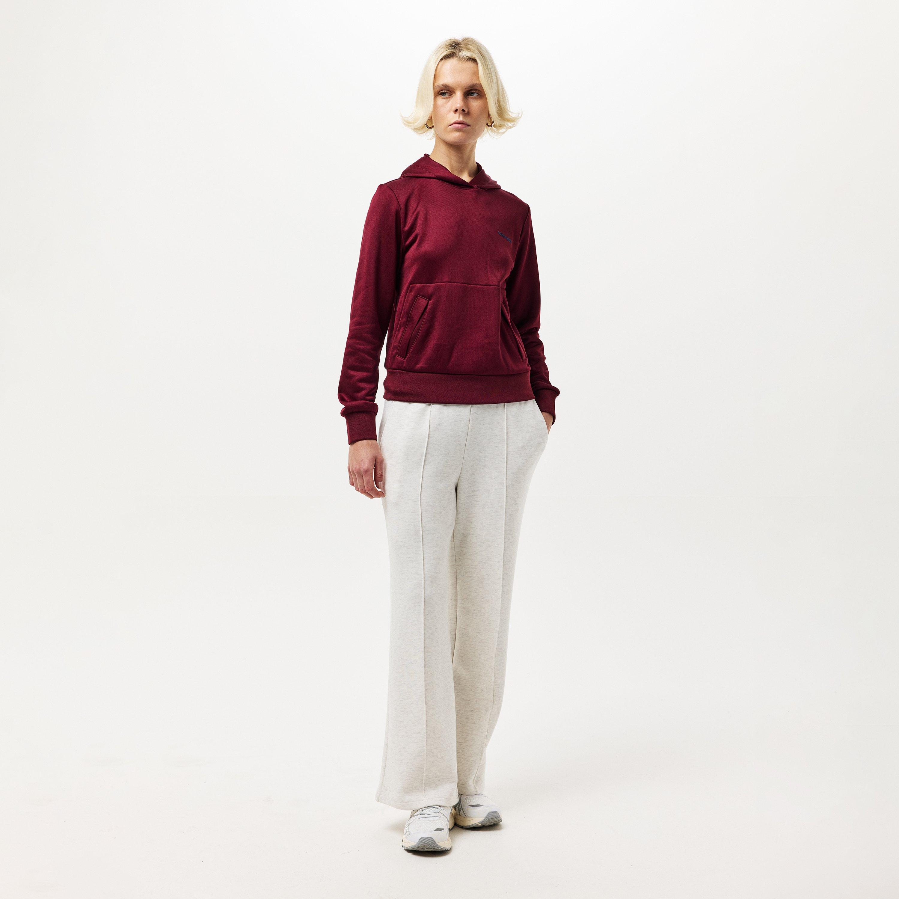 Deep Rouge - Calvin Klein Jeans - Women's French Terry Zipped Tracksuit Top - 6