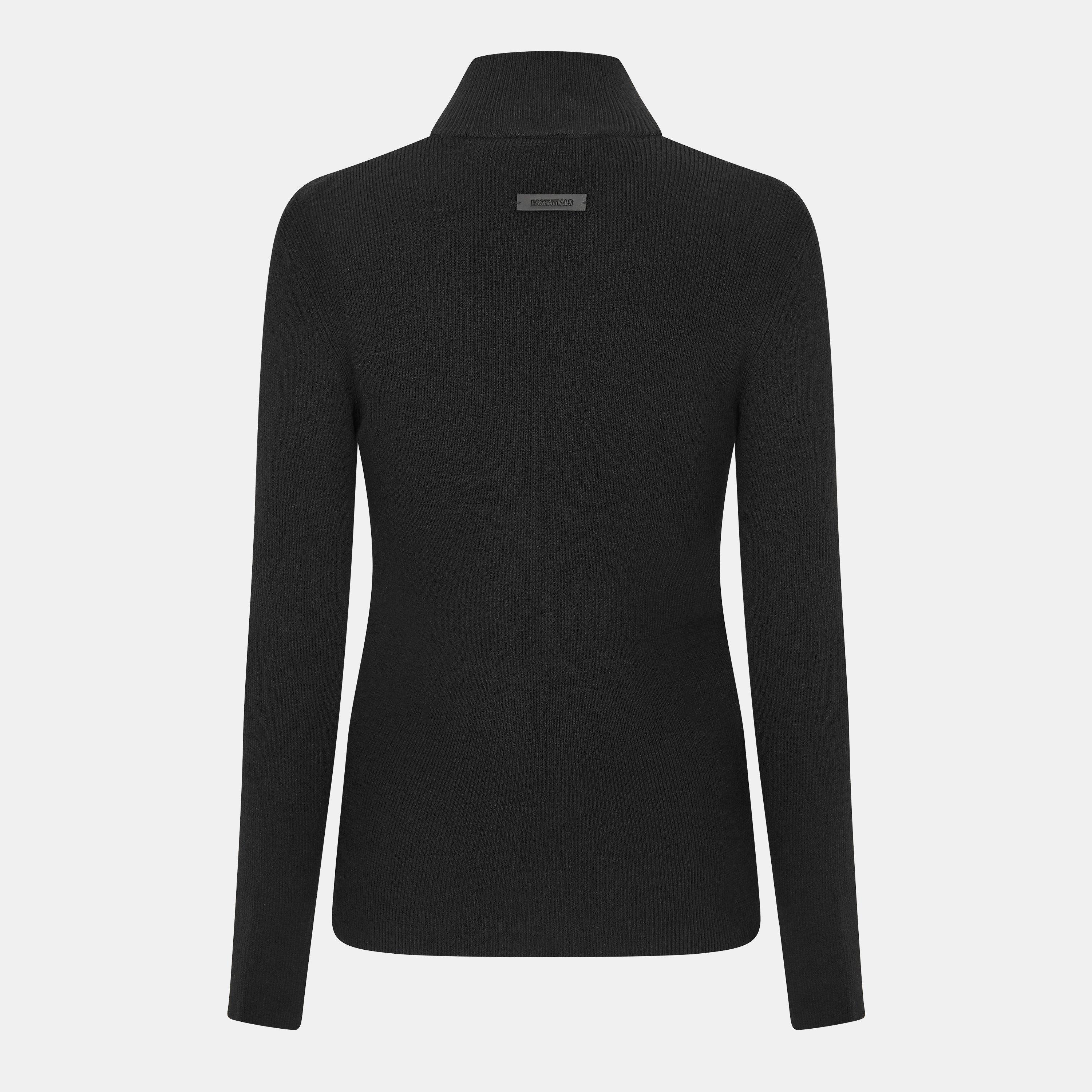 Jet Black - Fear Of God Essentials - Women's Way Zipped Tracksuit Top - 2