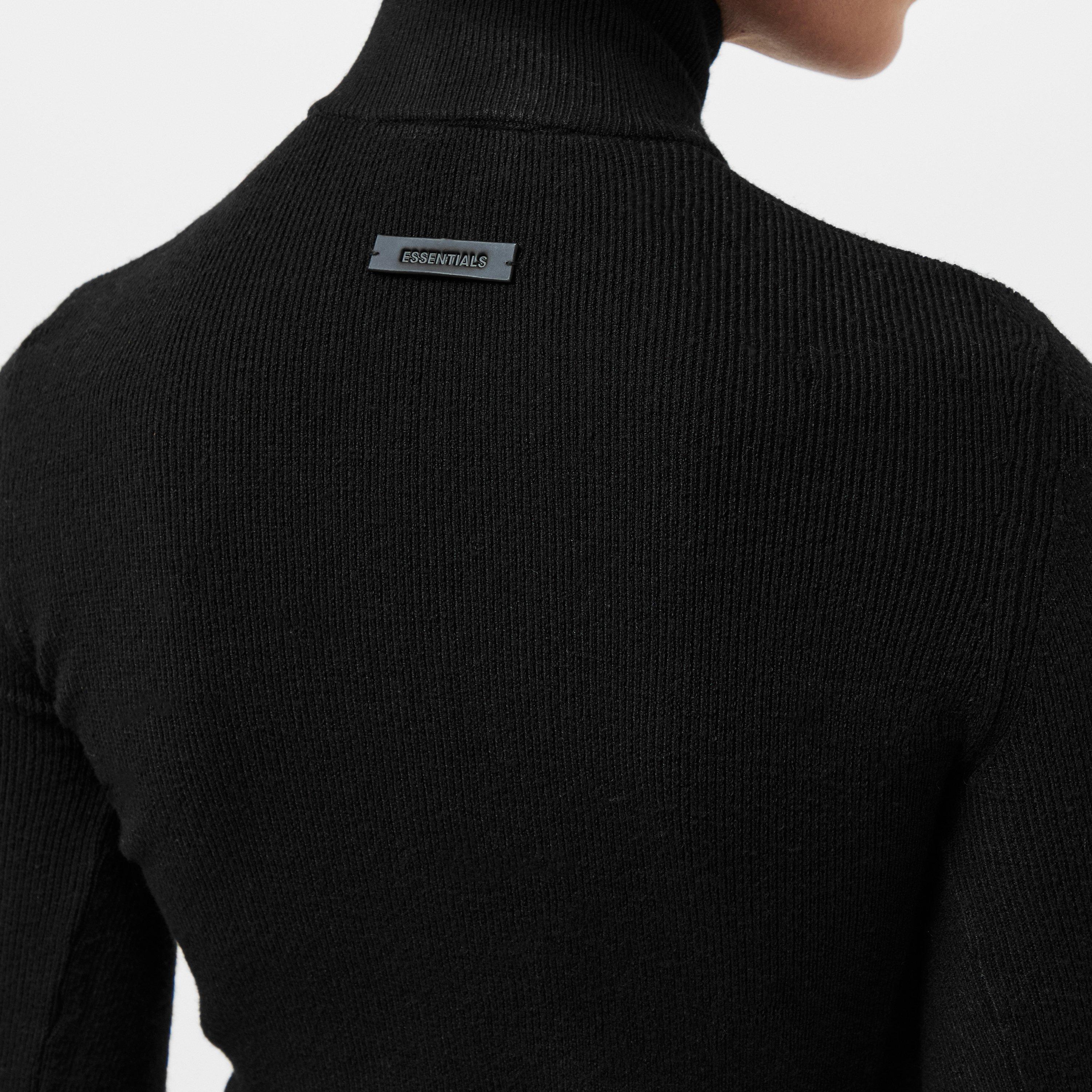 Jet Black - Fear Of God Essentials - Women's Way Zipped Tracksuit Top - 5