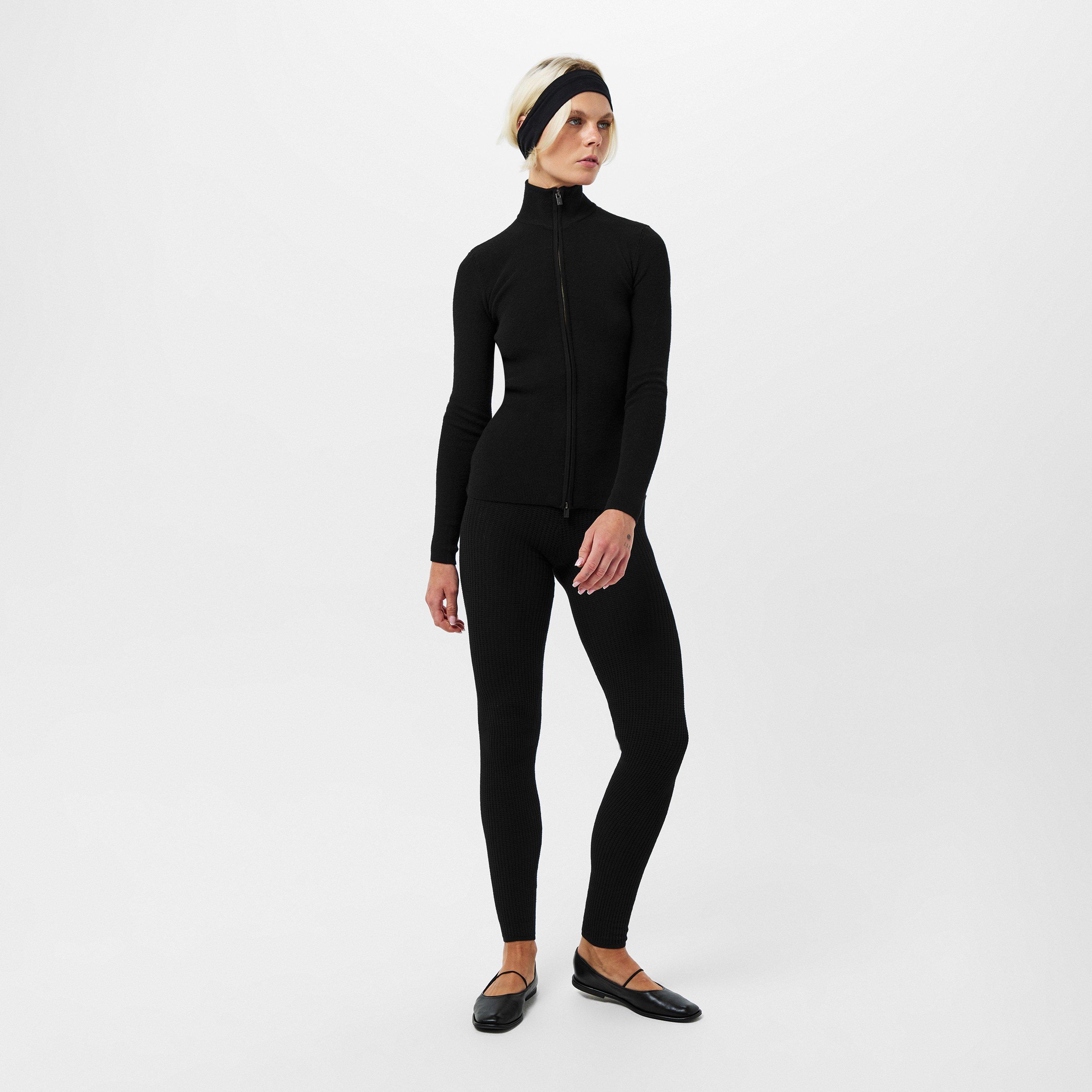 Jet Black - Fear Of God Essentials - Women's Way Zipped Tracksuit Top - 6