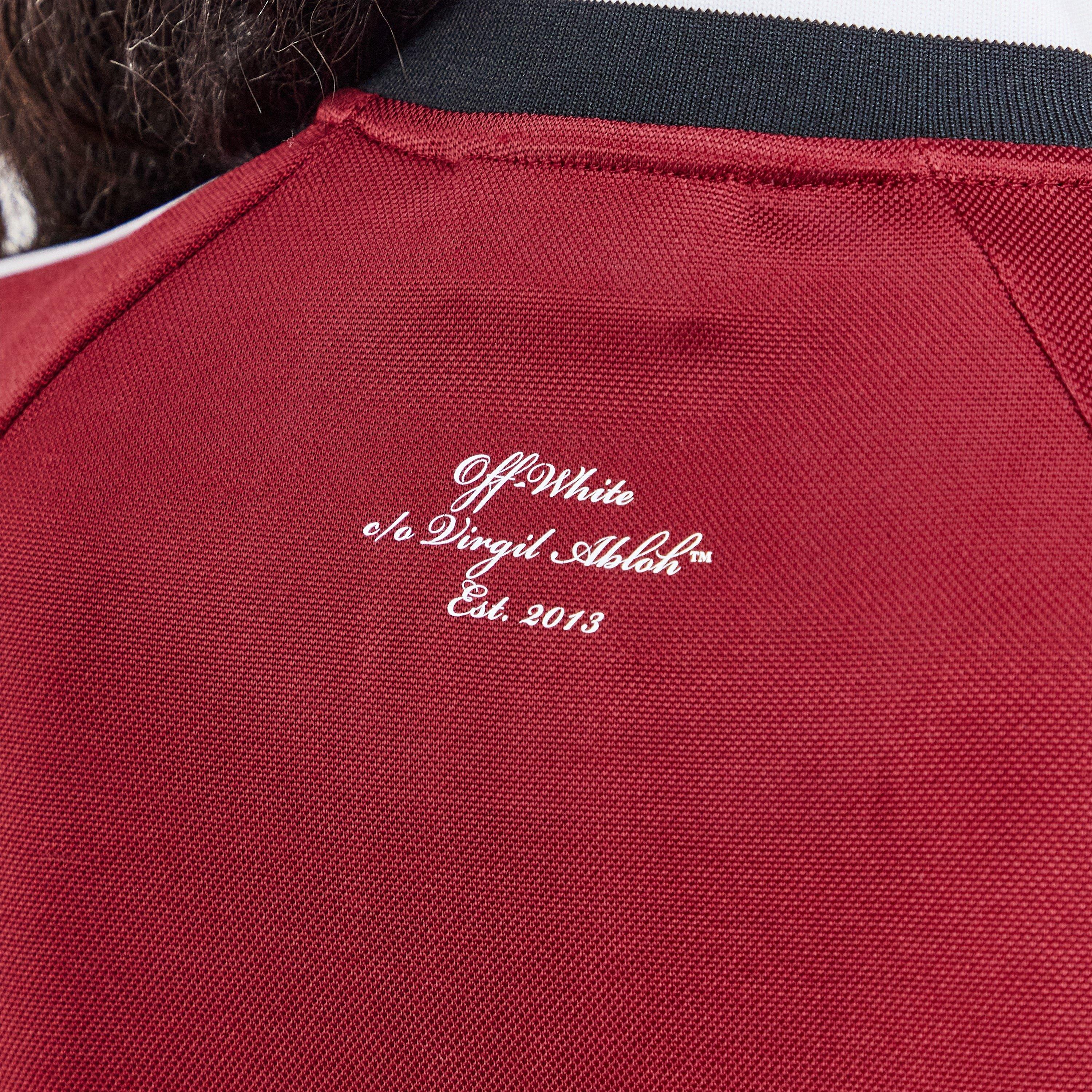 Red - Off White - Women's Serena Tracksuit Top - 5