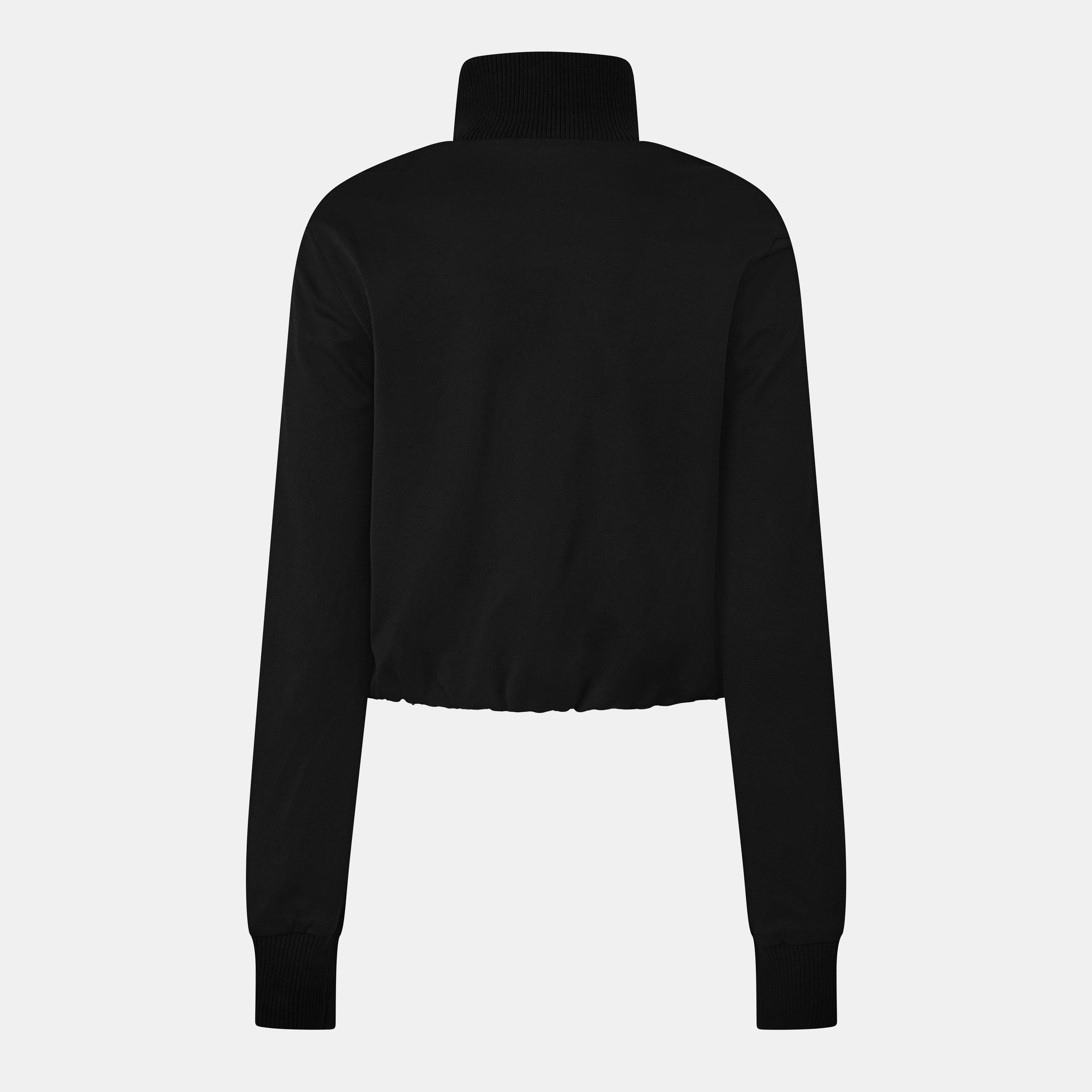 Crno/Bijelo - Off White - Women's Tracksuit Top - 2