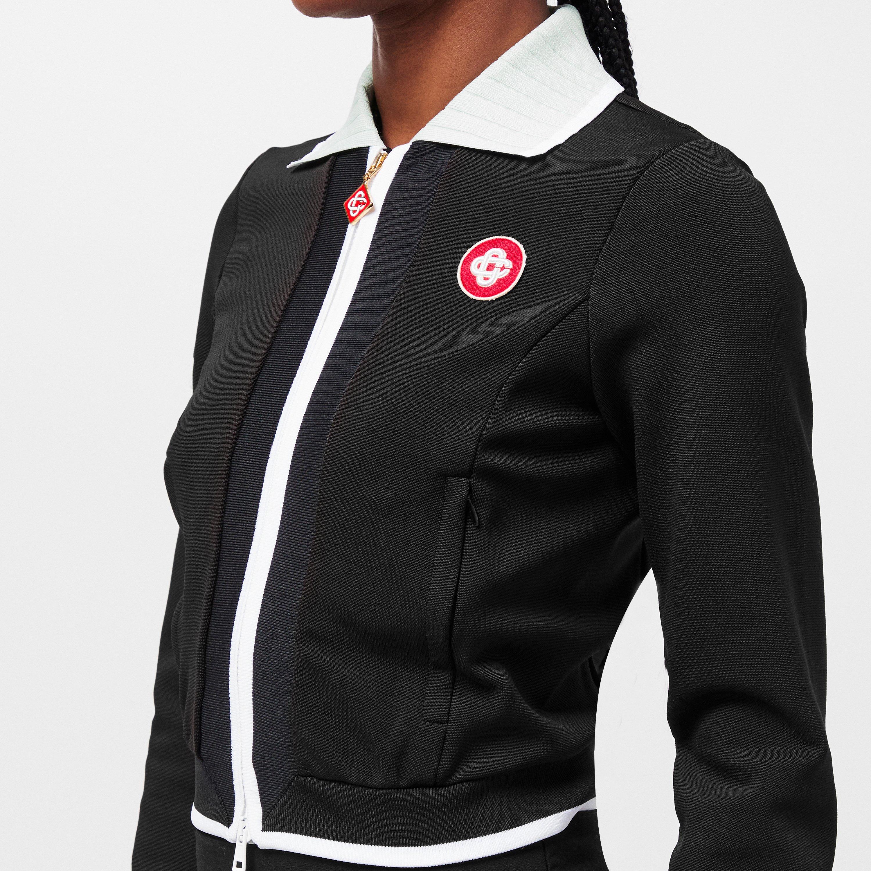 Blk/Mint - Casablanca - Women's Casa Scuba Tracksuit Top - 5