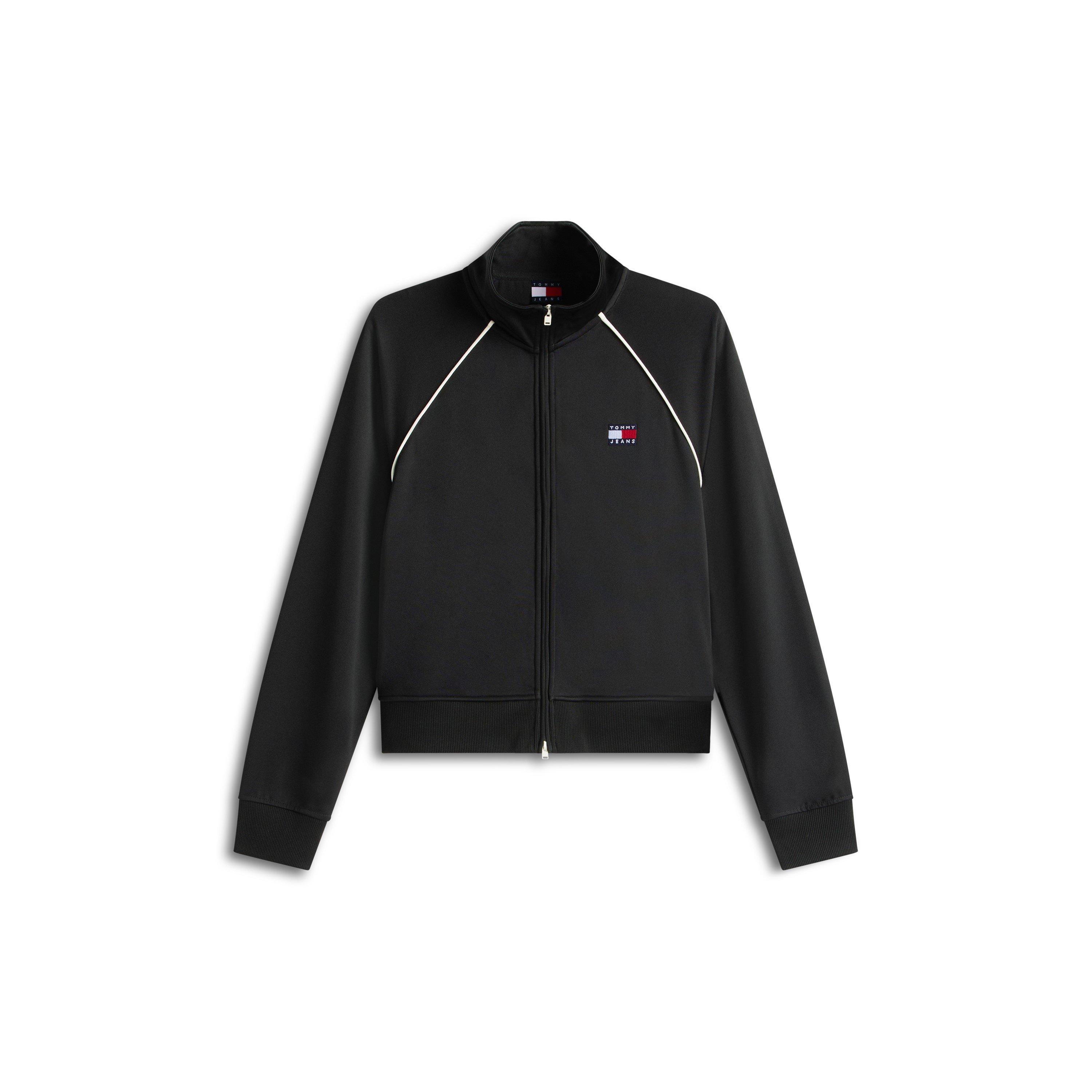 Black - Tommy Jeans - Women's Badge Tracksuit Top - 1