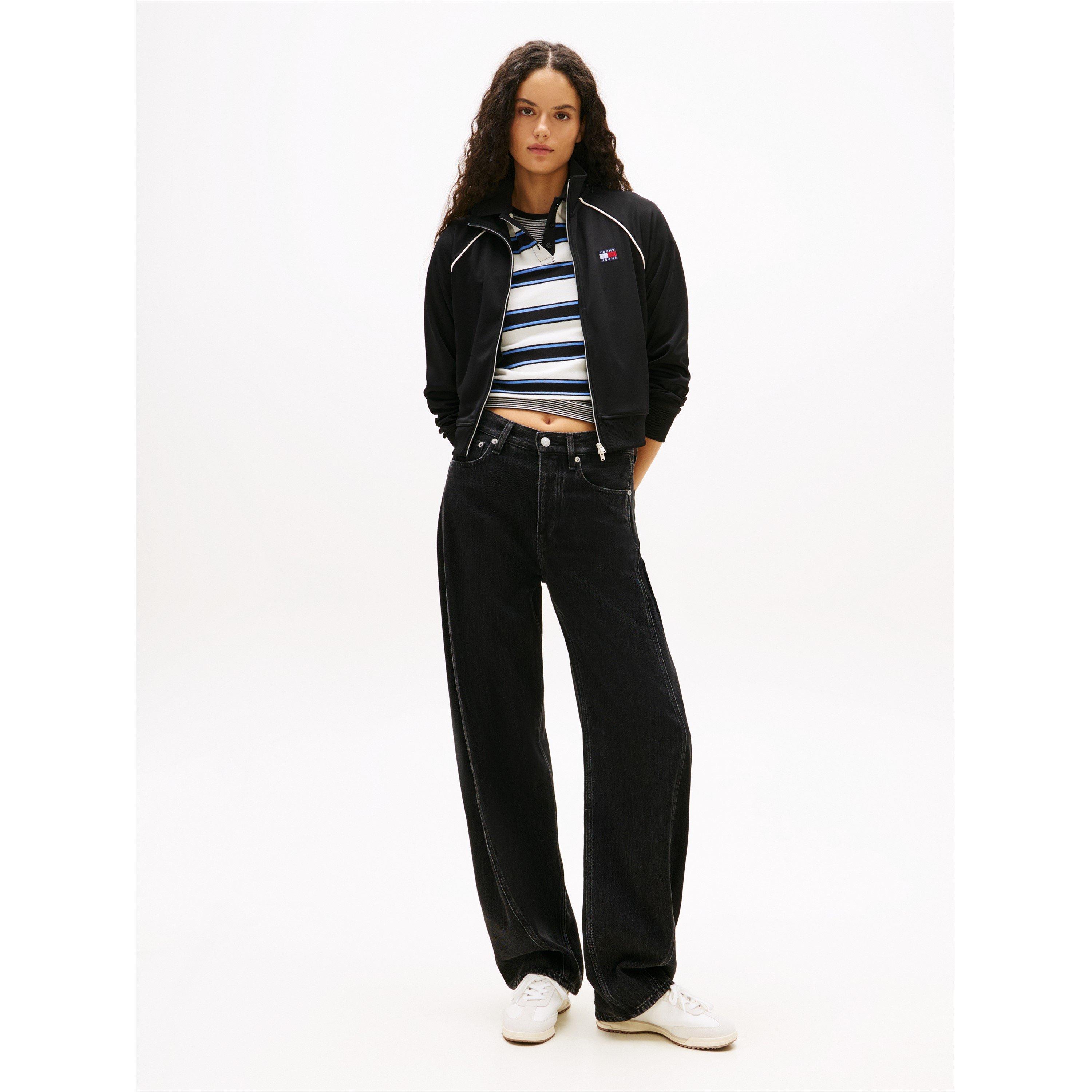 Black - Tommy Jeans - TJ Badge Trk Jkt Ld61 - 4