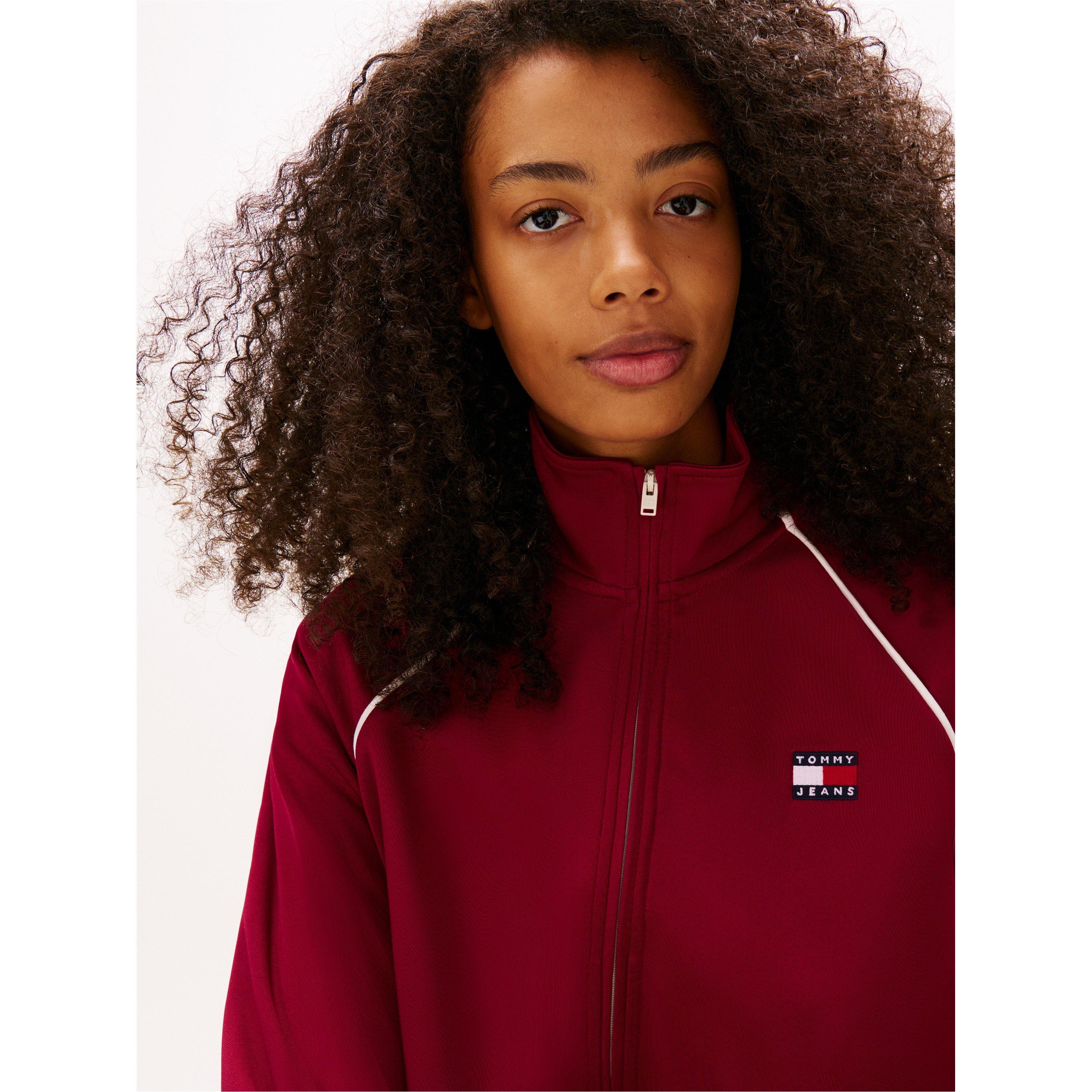 Lavish Cerise - Tommy Jeans - Women's Badge Tracksuit Top - 3