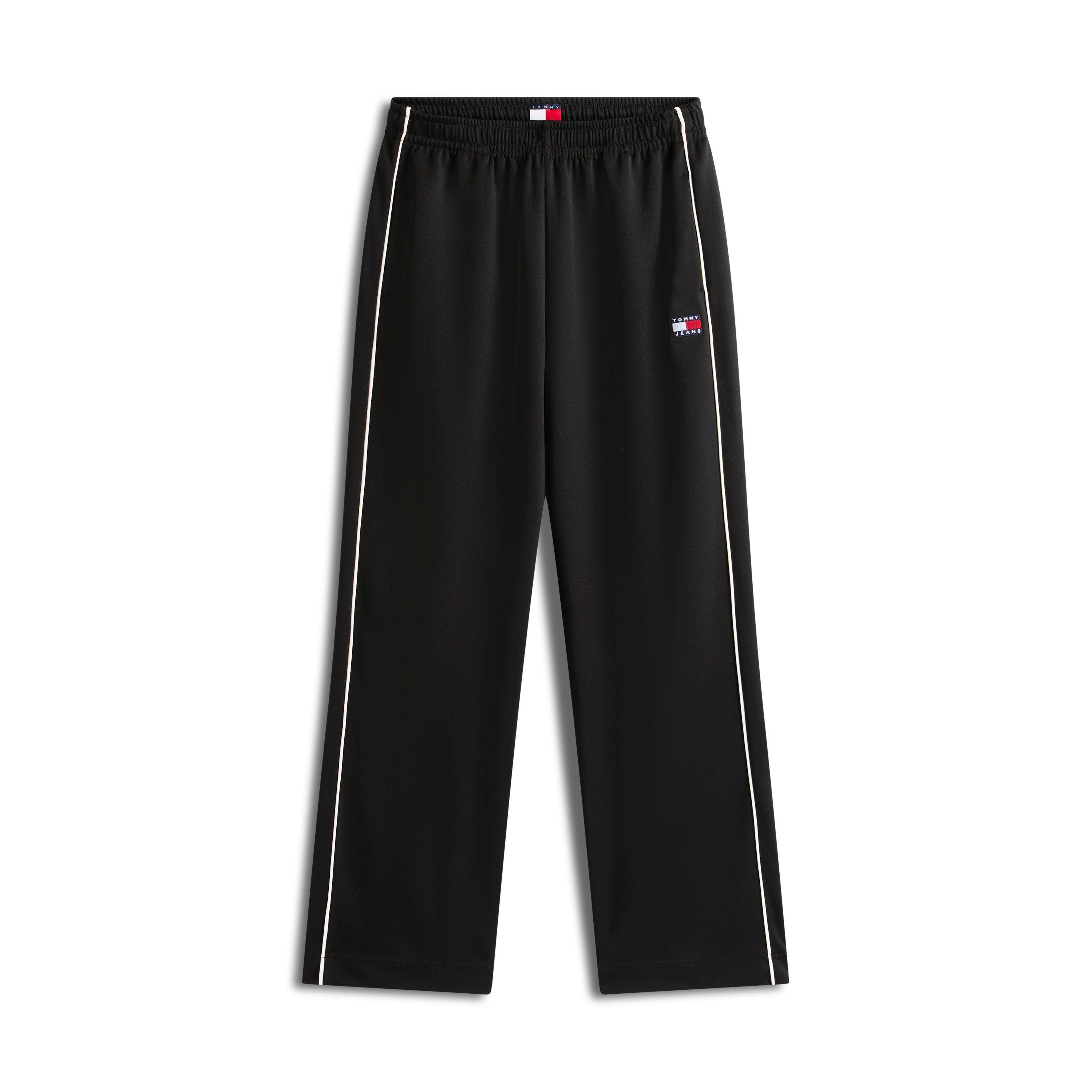 Black - Tommy Jeans - Women's Archive Open Hem Woven Tracksuit Joggers - 1