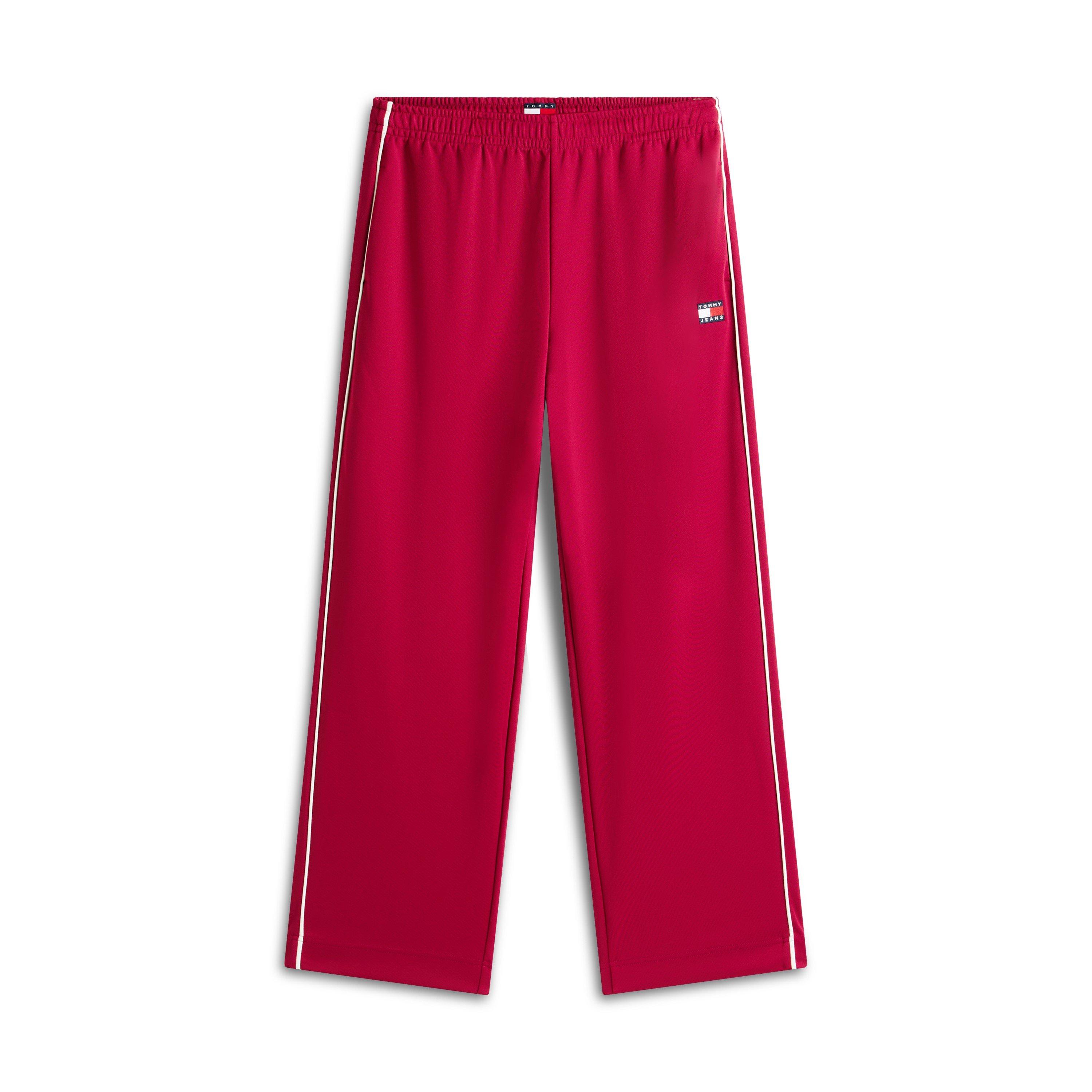 Tommy Jeans Women's Archive Open Hem Woven Tracksuit Joggers - Lavish Cerise - 8 (XS)