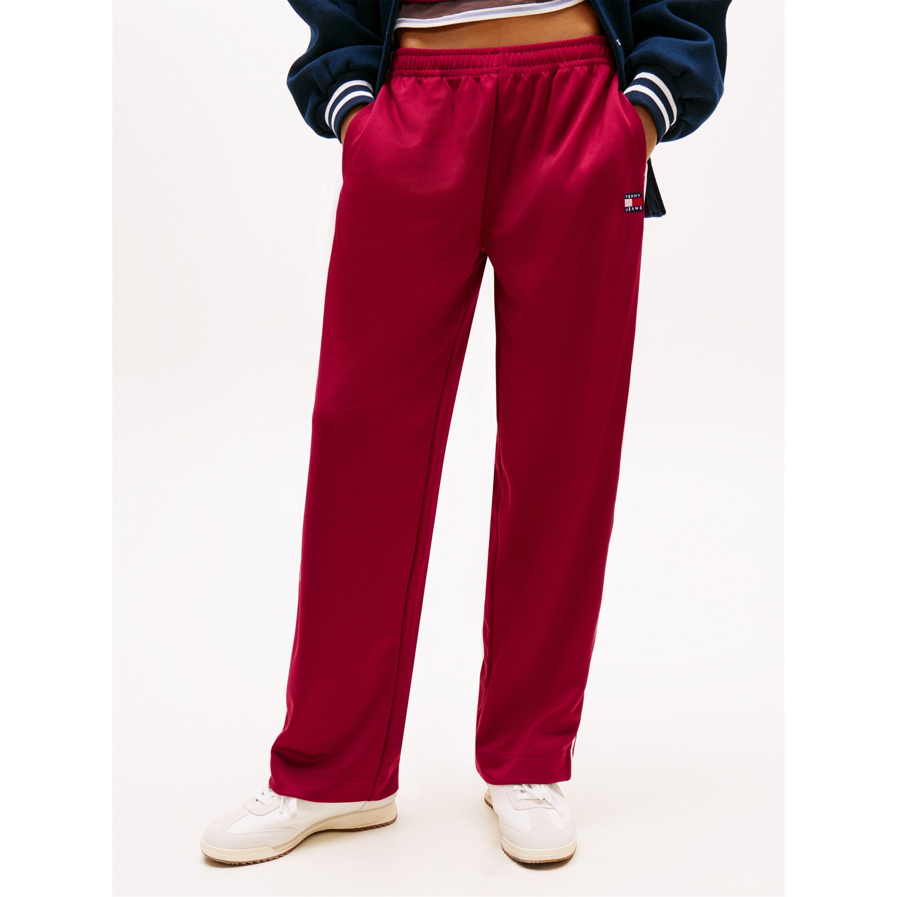 Lavish Cerise - Tommy Jeans - Women's Archive Open Hem Woven Tracksuit Joggers - 2