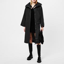 Ganni Software Long Parka Coat