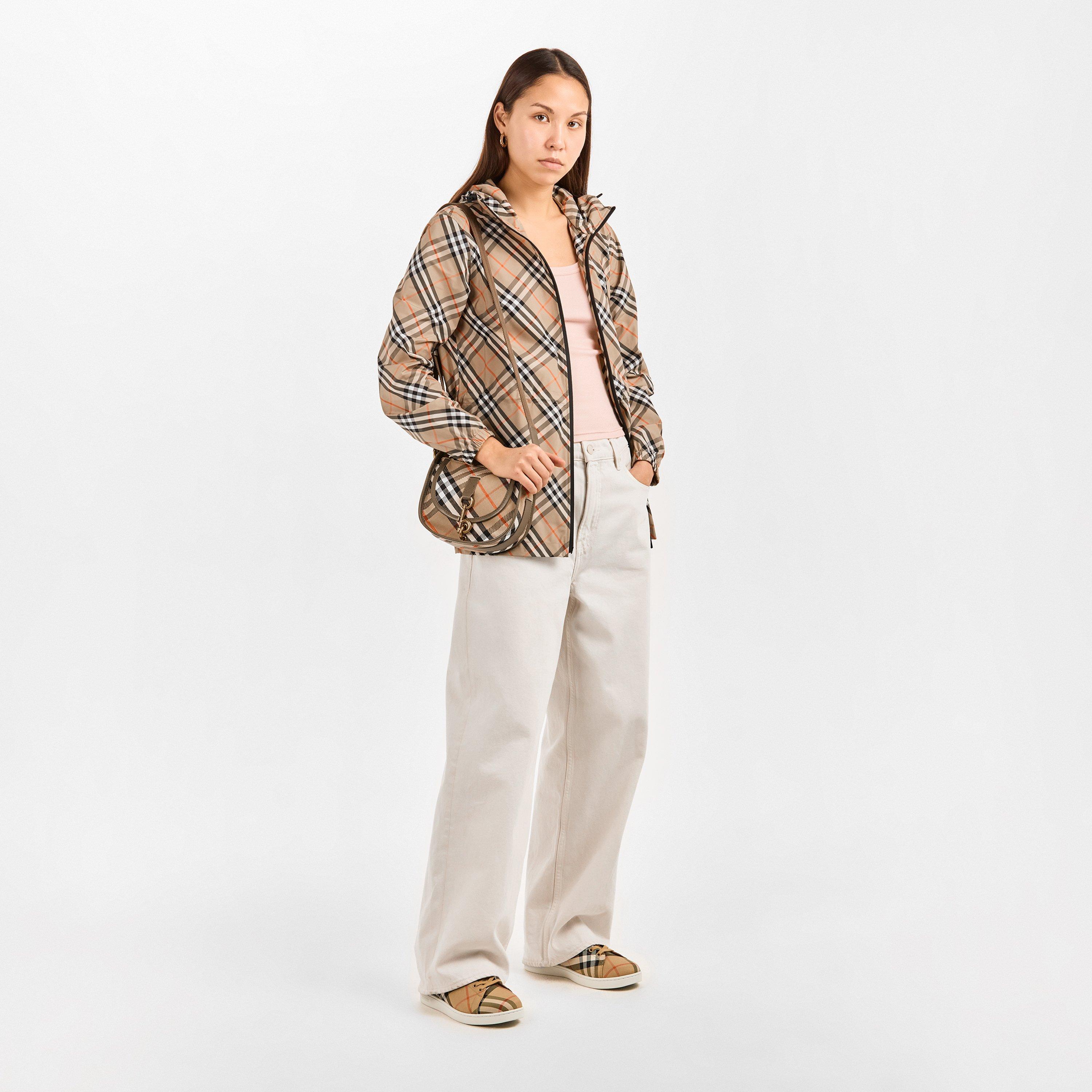 Sand IP Check - Burberry - Women's Burb Whitstable Rain Anorak - 6