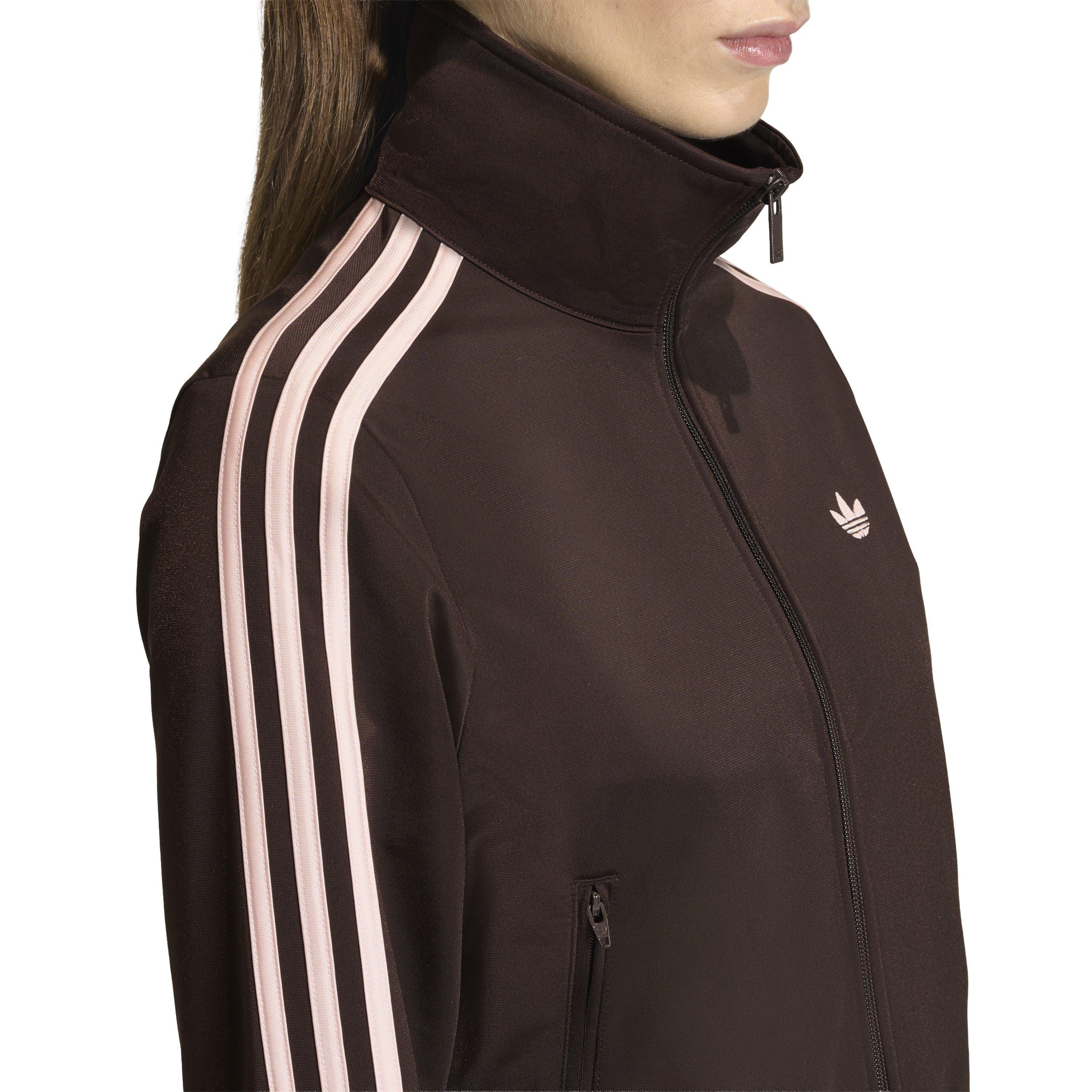 Coffee Pink - adidas Originals - Womens Firebird Classic Tracksuit Top - 5