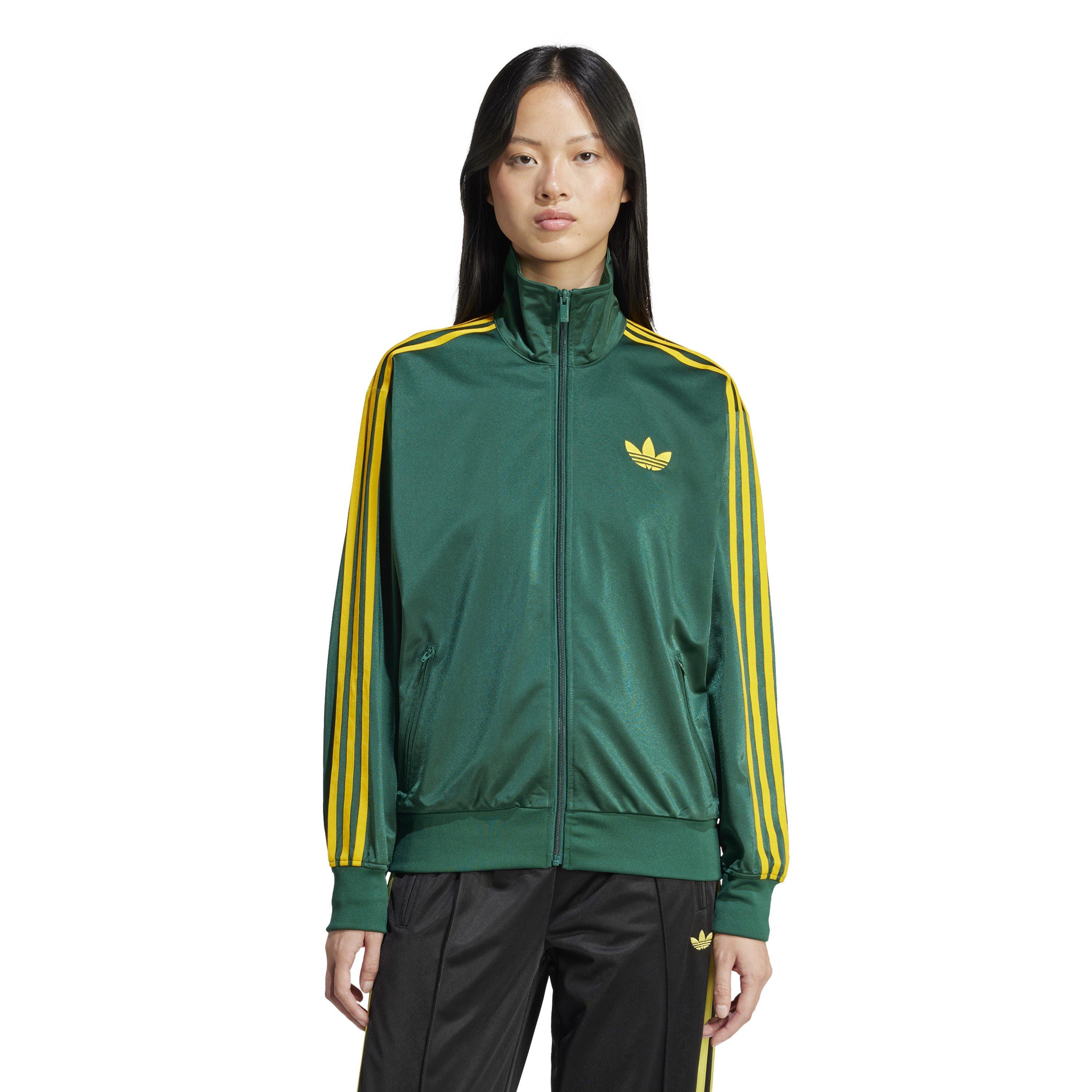 CGREEN/CREYEL - adidas Originals - Women's Firebird Classic Tracksuit Top - 2