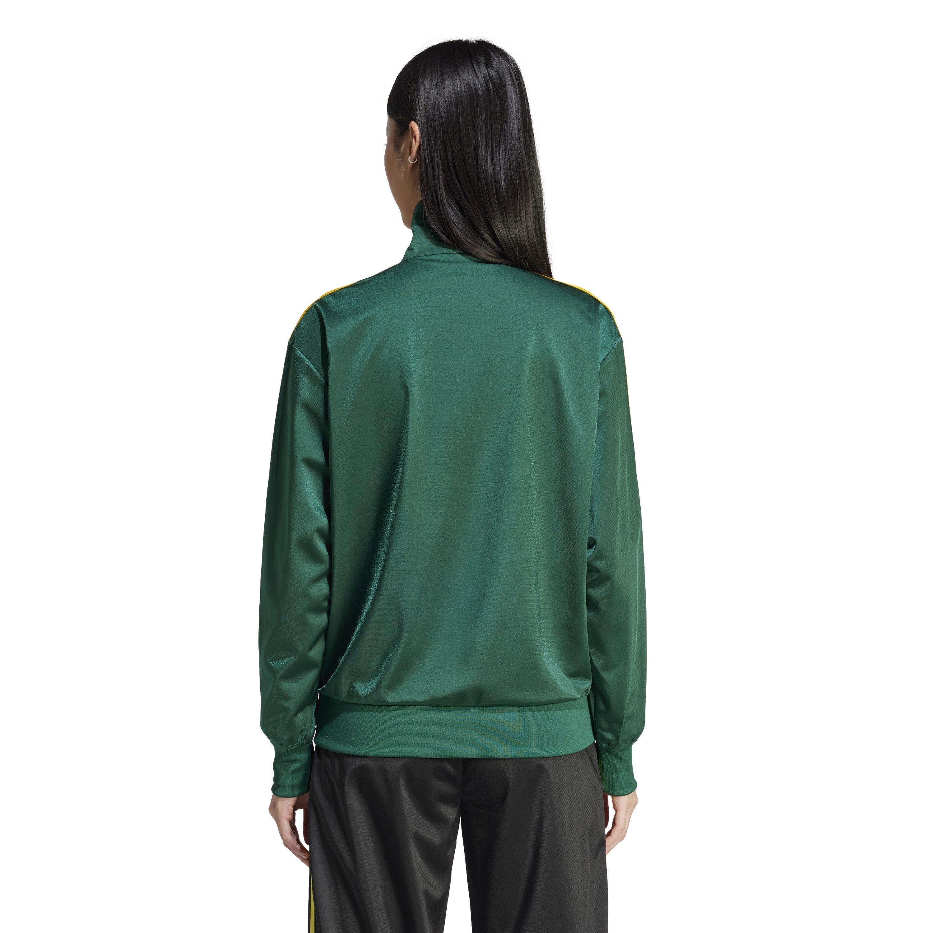 CGREEN/CREYEL - adidas Originals - Women's Firebird Classic Tracksuit Top - 3