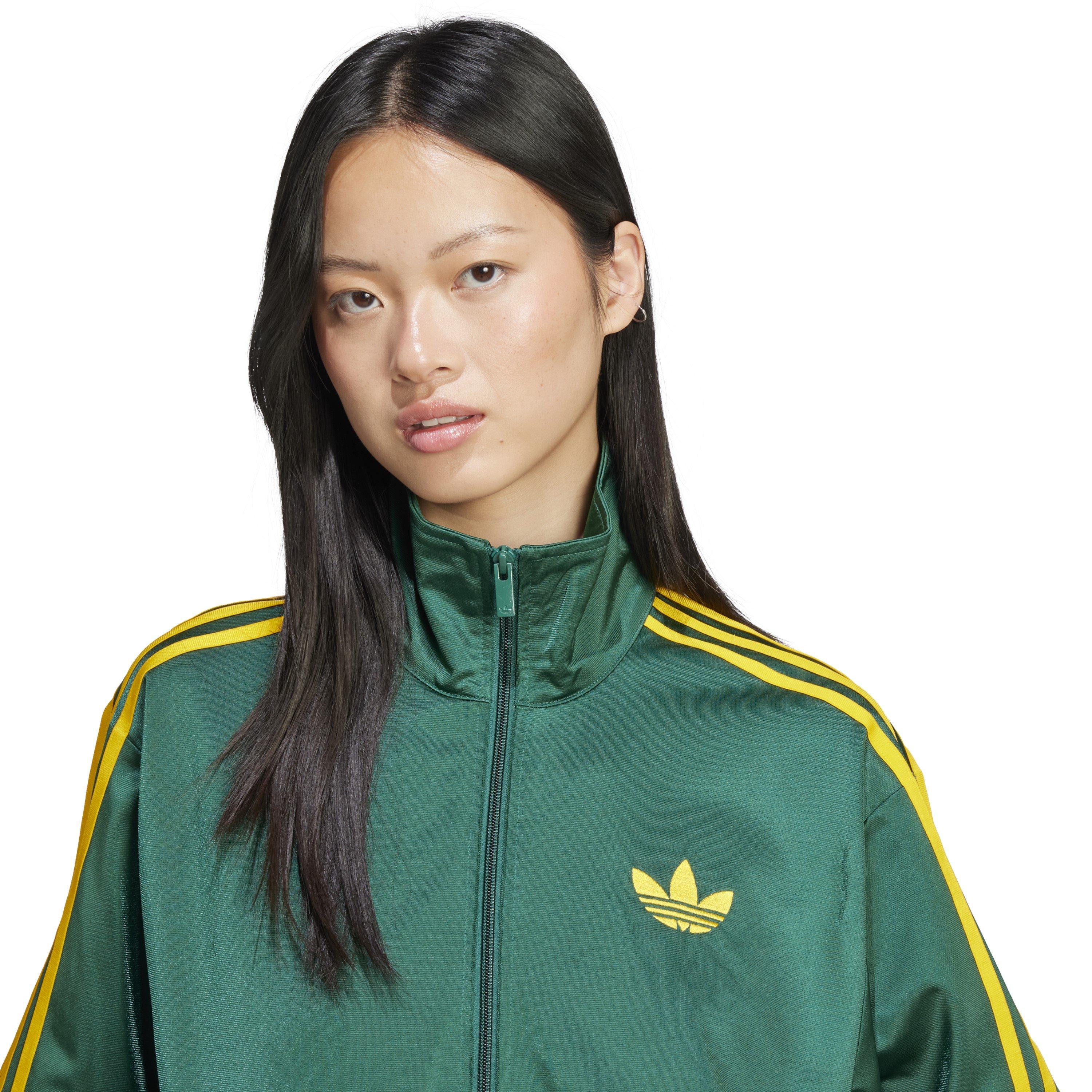 CGREEN/CREYEL - adidas Originals - Women's Firebird Classic Tracksuit Top - 5