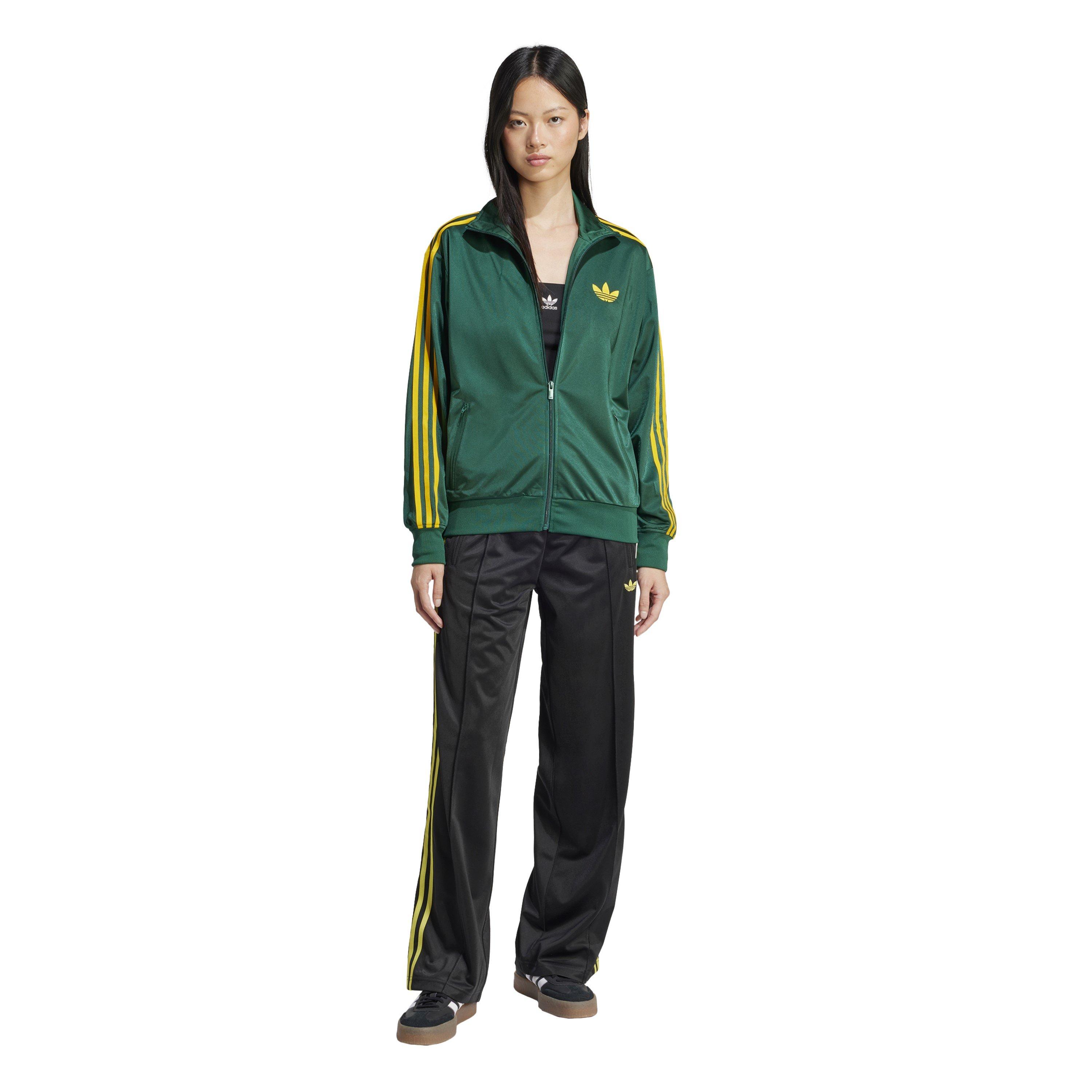 CGREEN/CREYEL - adidas Originals - Women's Firebird Classic Tracksuit Top - 6