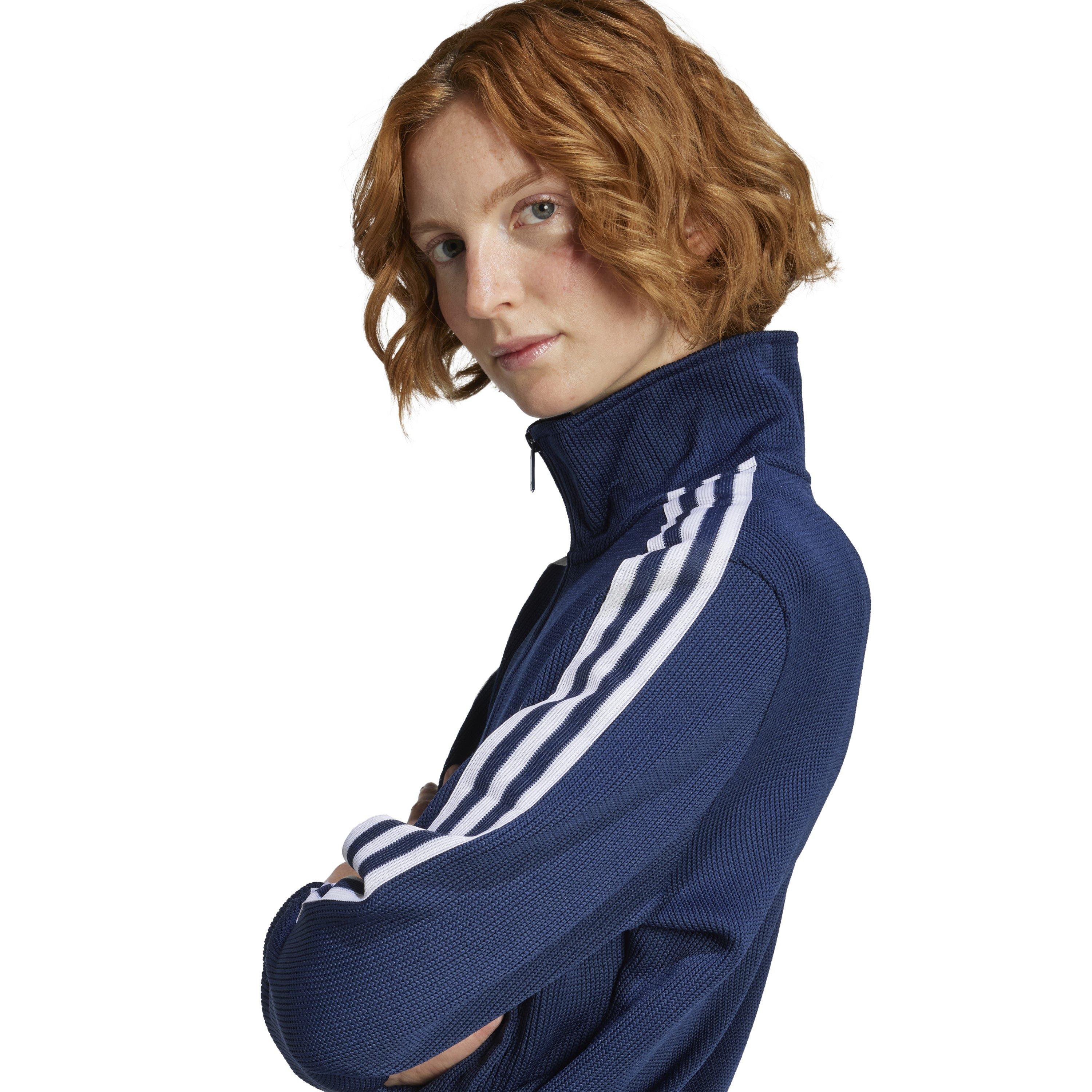 Night Indigo - adidas Originals - Womens Firebird Knit Track Top - 4