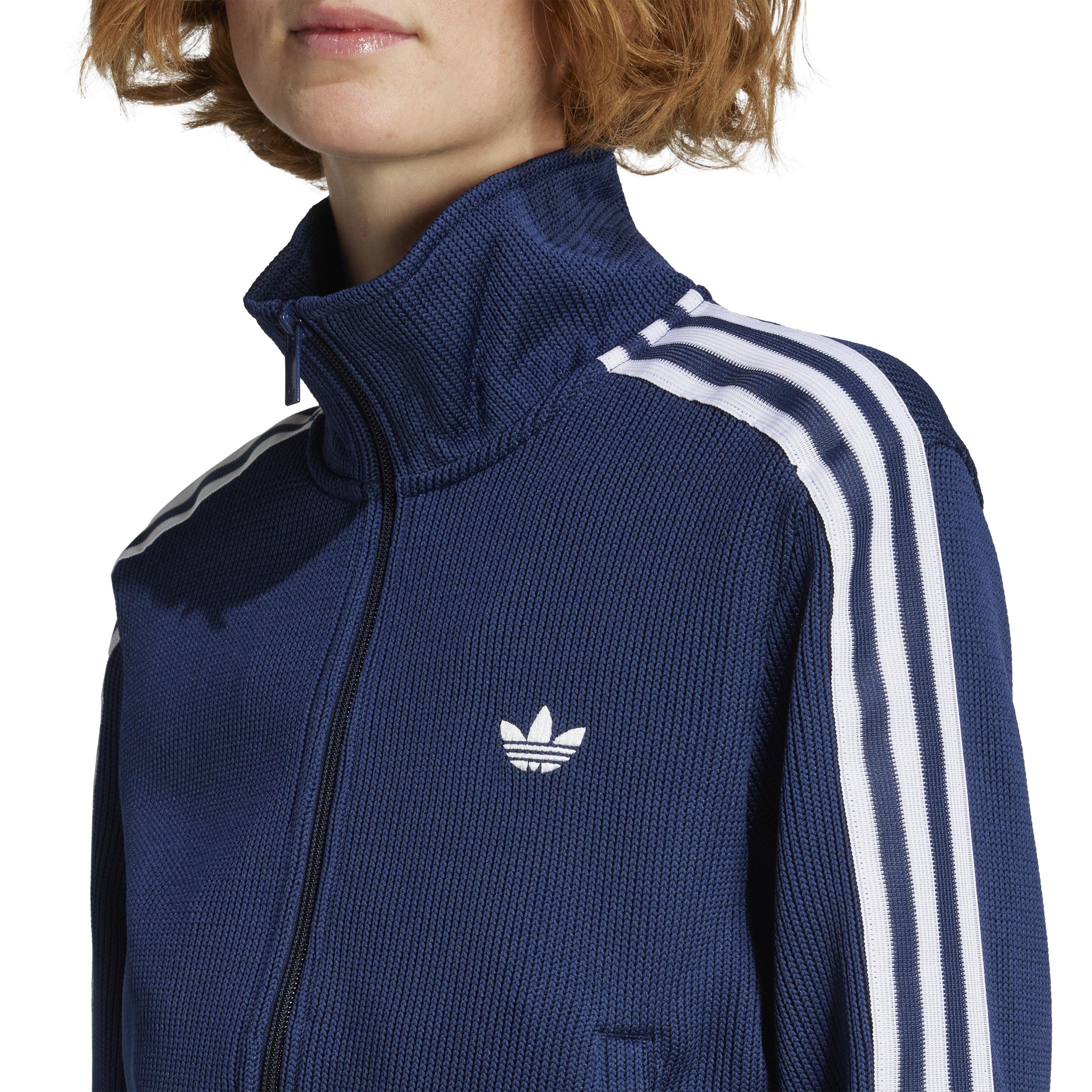 Night Indigo - adidas Originals - Womens Firebird Knit Track Top - 5