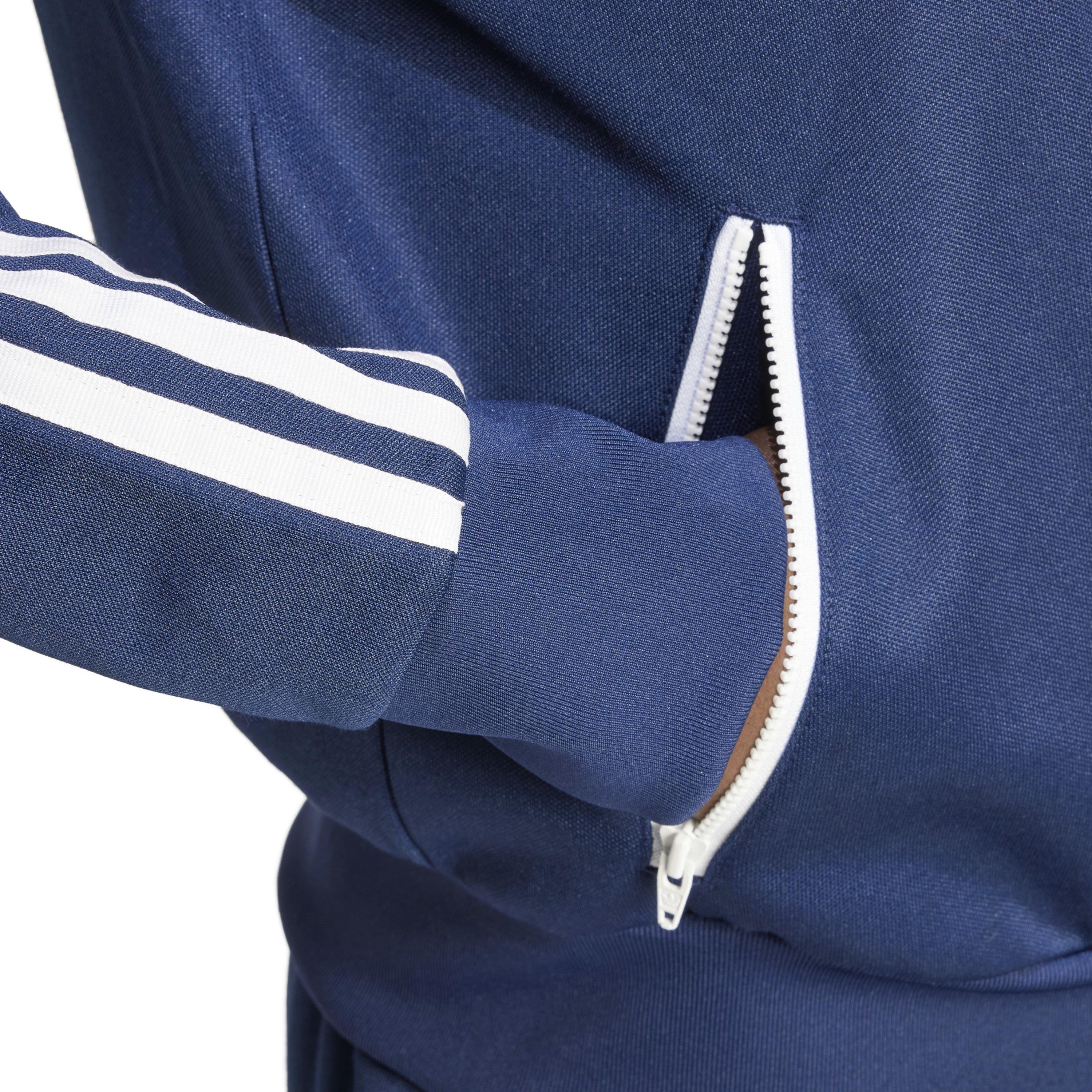 Indigo - adidas Originals - Women's Sporty And Rich Logo Tracksuit Top - 5