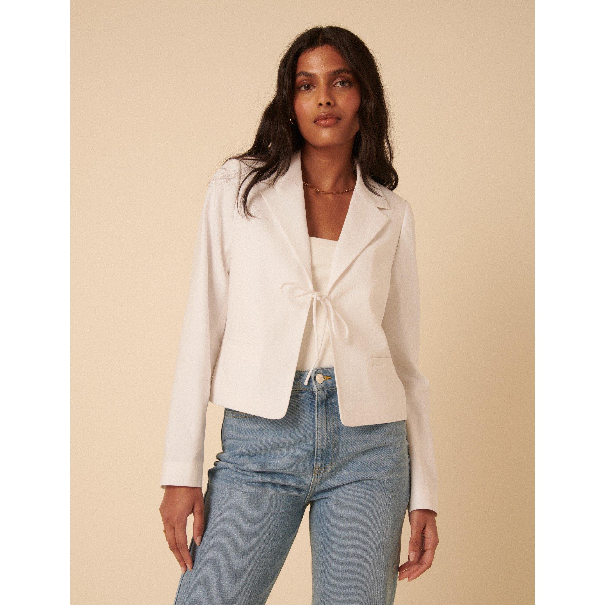 Weiß - Nobodys Child - Luca Tie Jacket Ld99 - 2