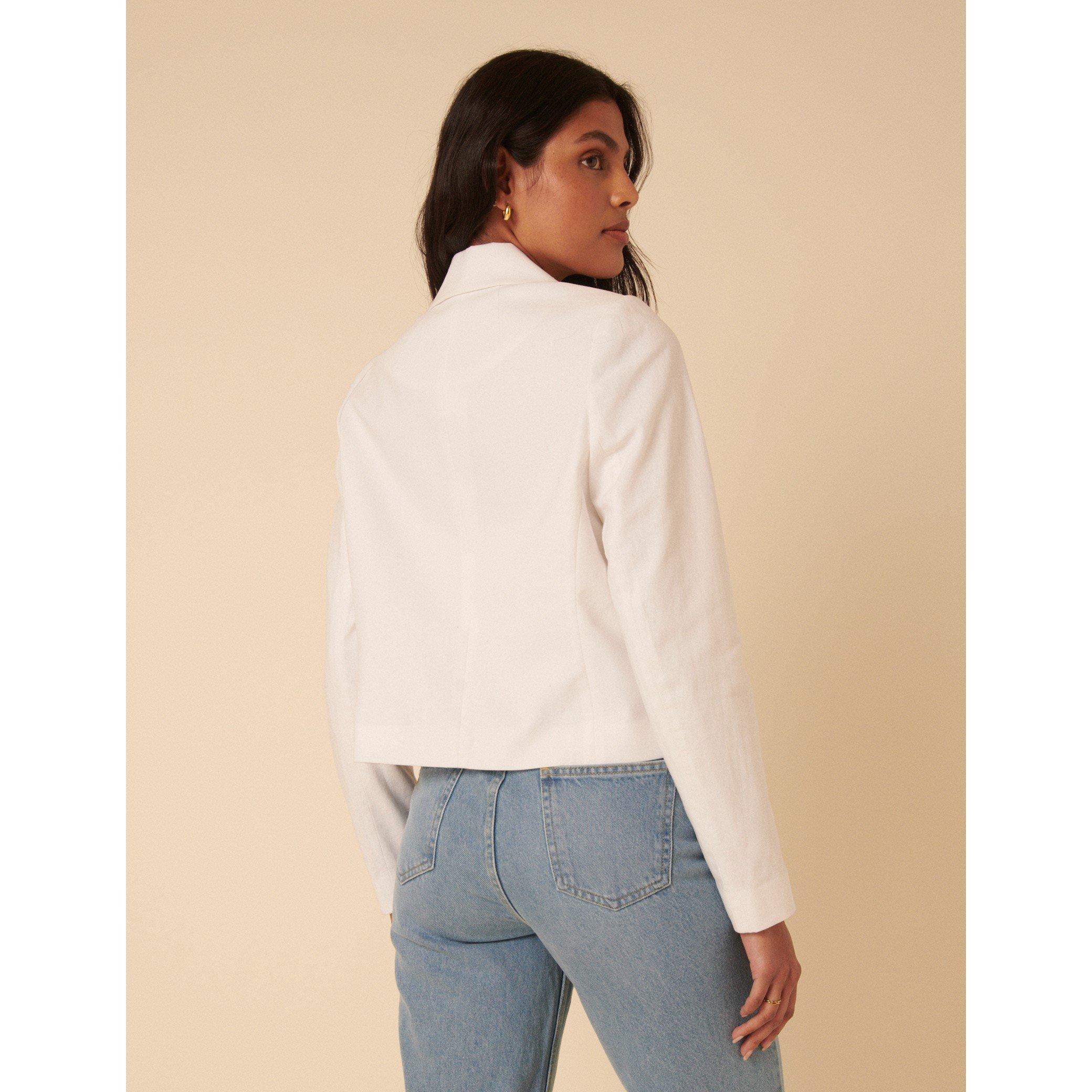 Weiß - Nobodys Child - Luca Tie Jacket Ld99 - 3