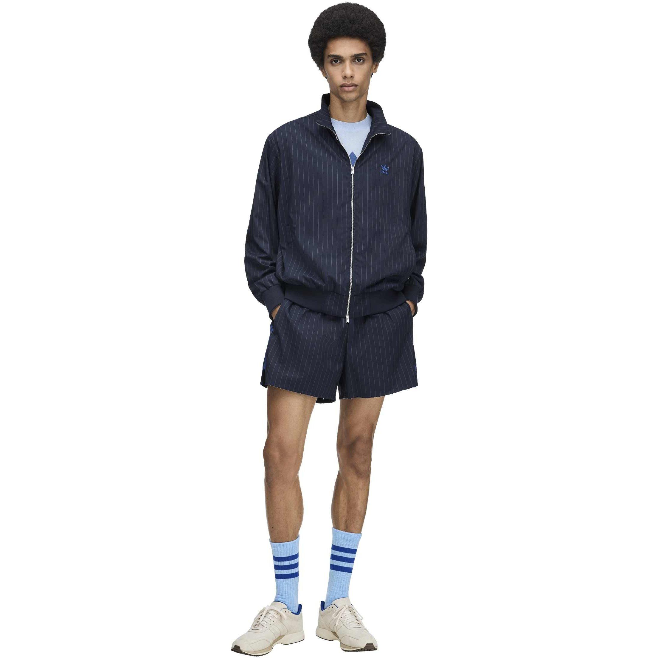 Night Ivy - adidas Originals - By Wales Bonner Pinstripe Track Top - 6