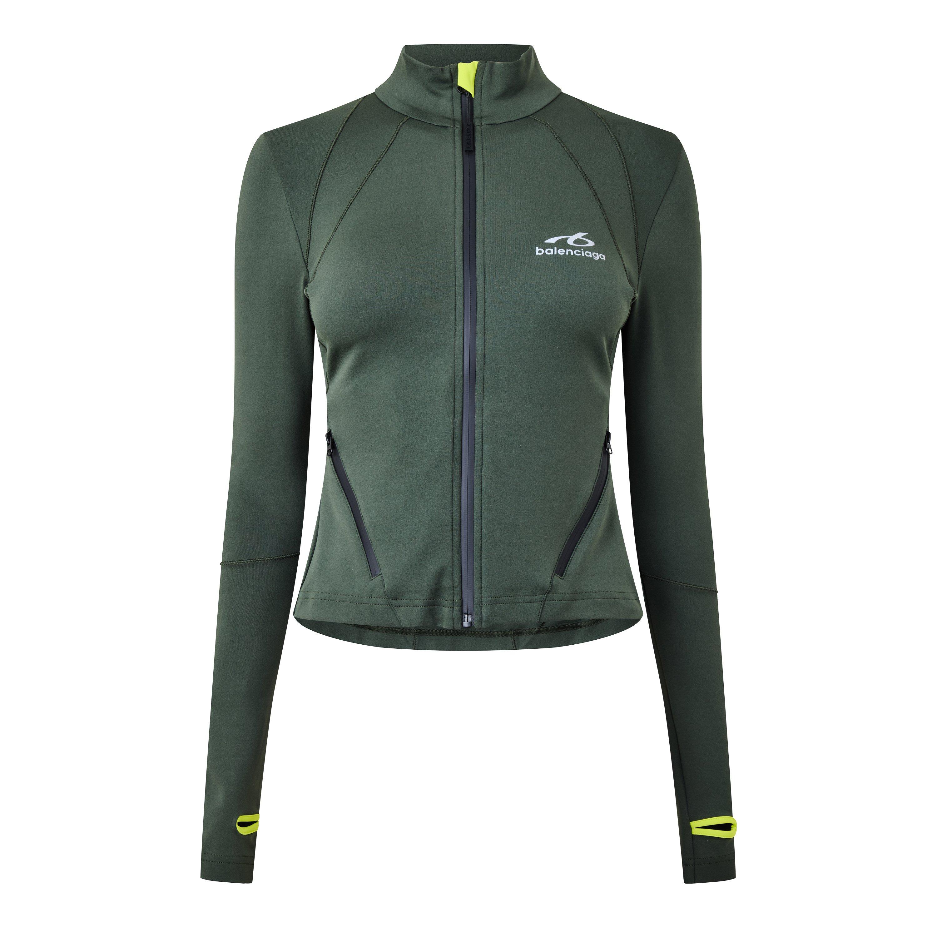 Khaki/Lime - Balenciaga - Bal Fitted Jacket Ld64 - 1