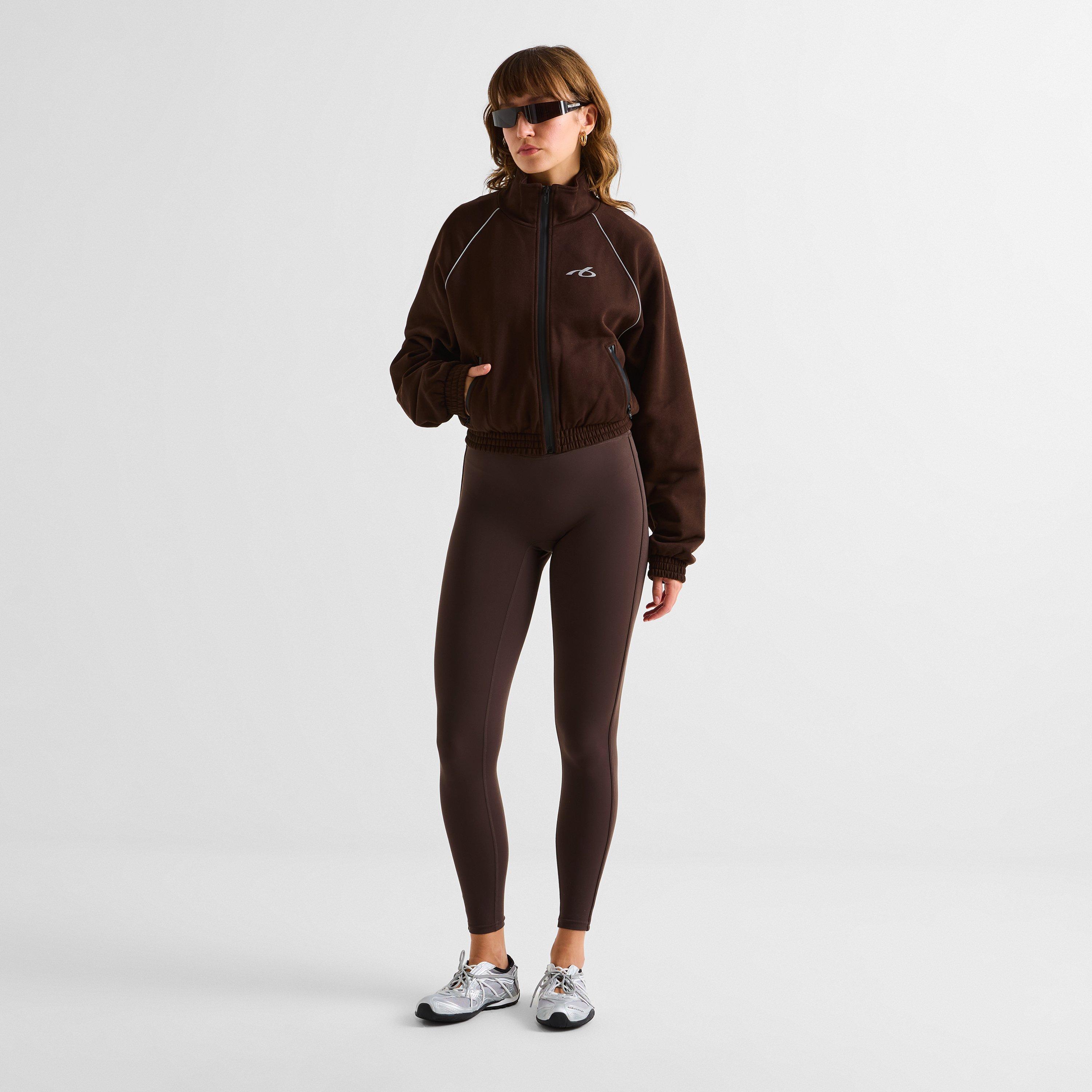 Moka - Balenciaga - Women's Cropped Tracksuit Top - 6