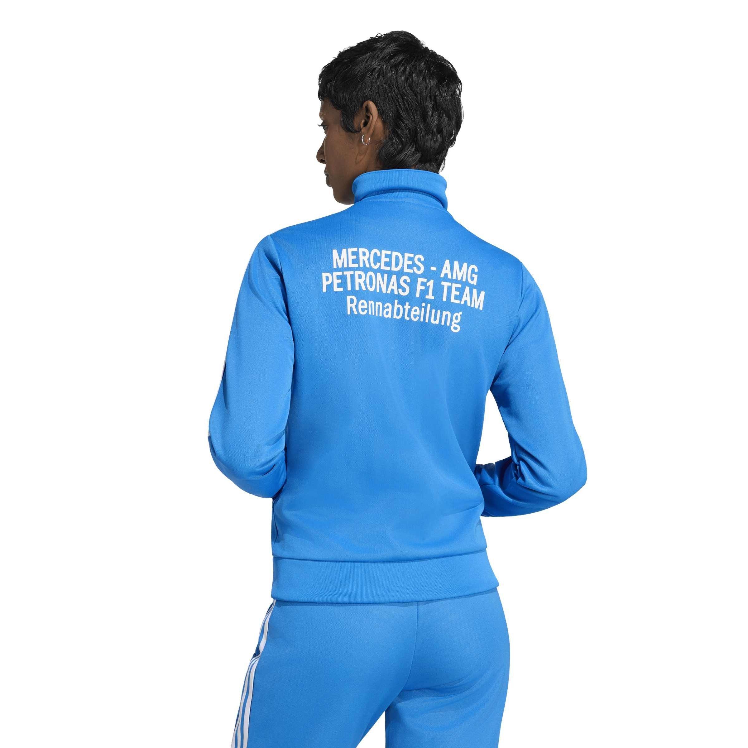 Blue/White - adidas Originals - x Mercedes AMG Petronas Formula 1 Team Blue Wonder Track Top - 3