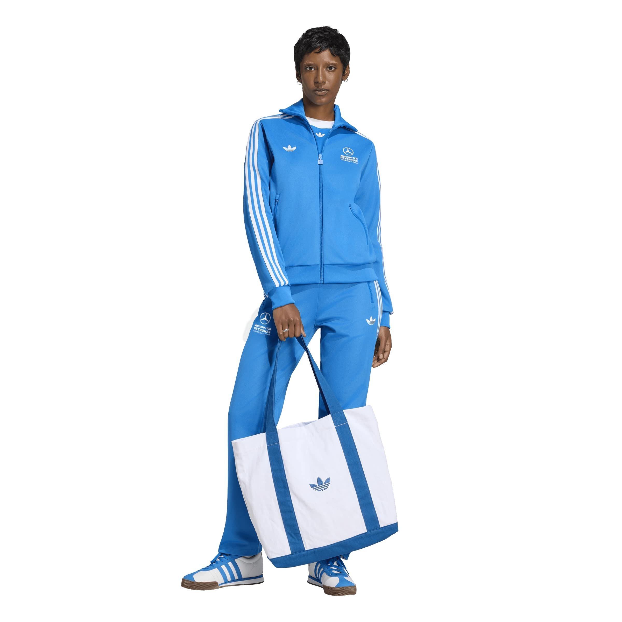 Blue/White - adidas Originals - x Mercedes AMG Petronas Formula 1 Team Blue Wonder Track Top - 6