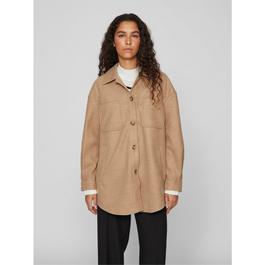 Vila Sleeve Shirt Jacket