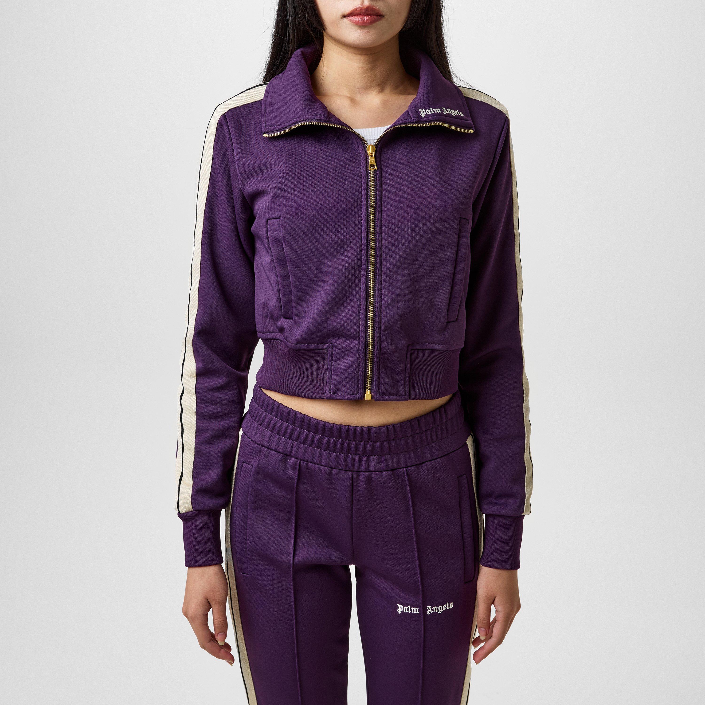 Purple - Palm Angels - Track Top - 1