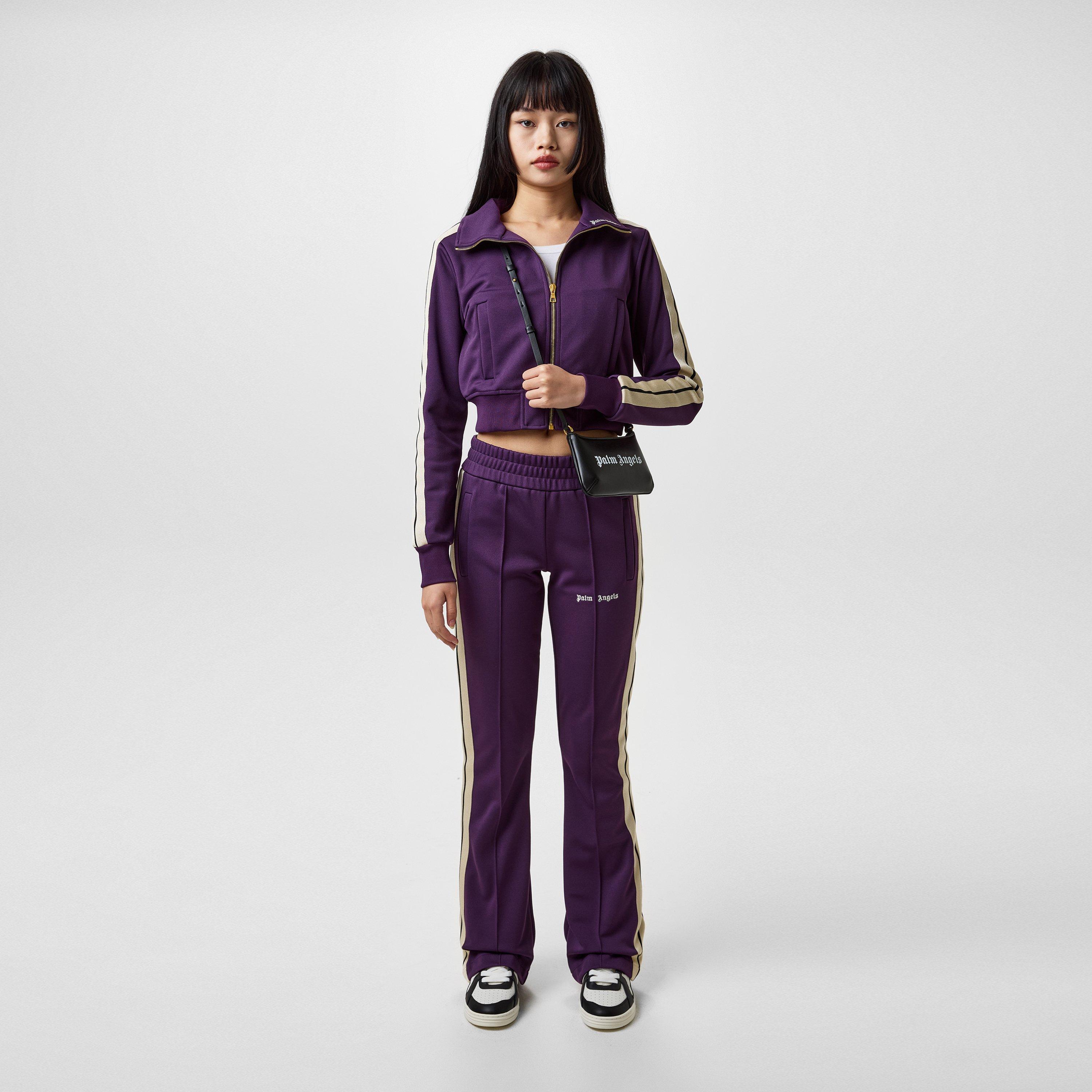 Purple - Palm Angels - Track Top - 4