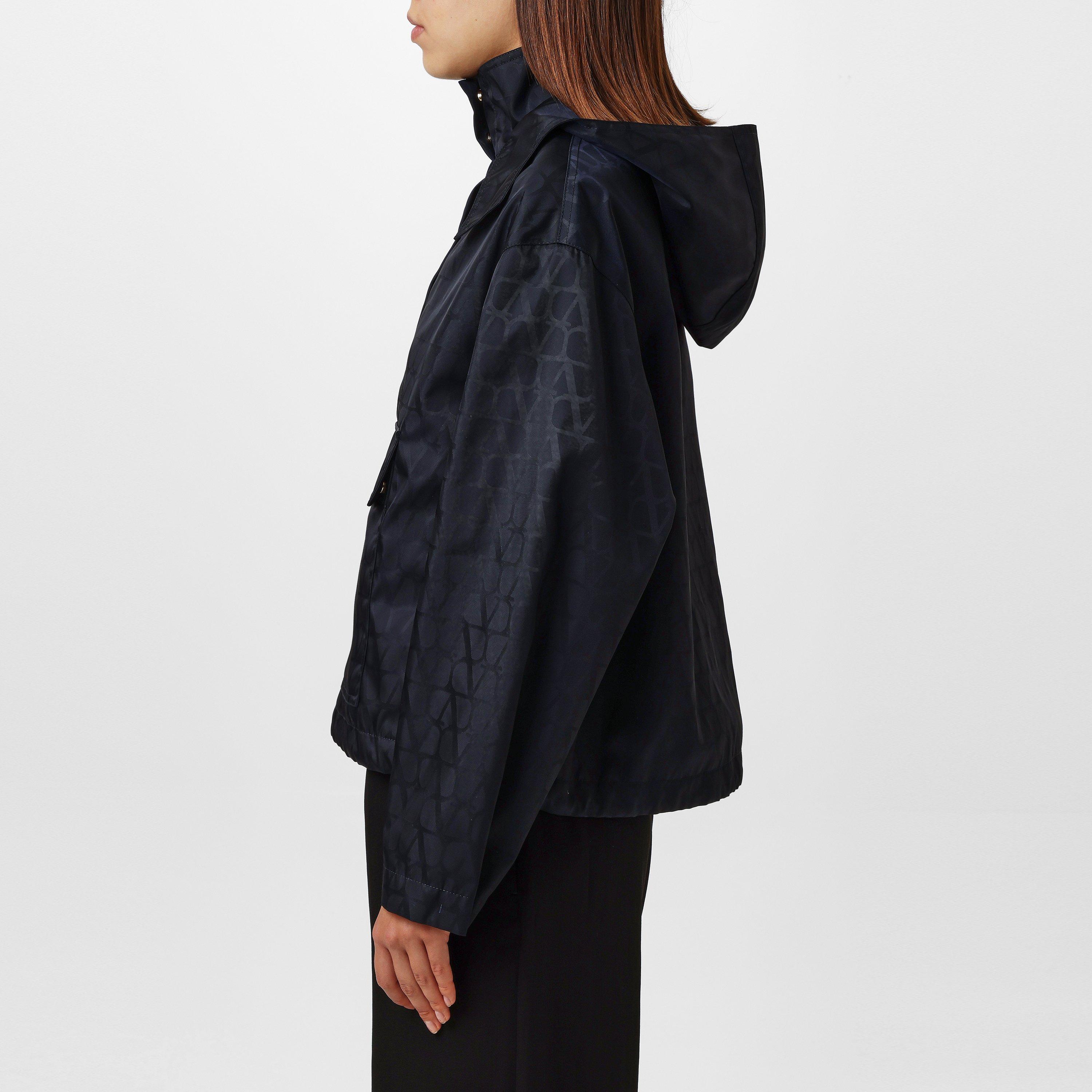 Navy Navy - Valentino - Jacquard Anorak - 2