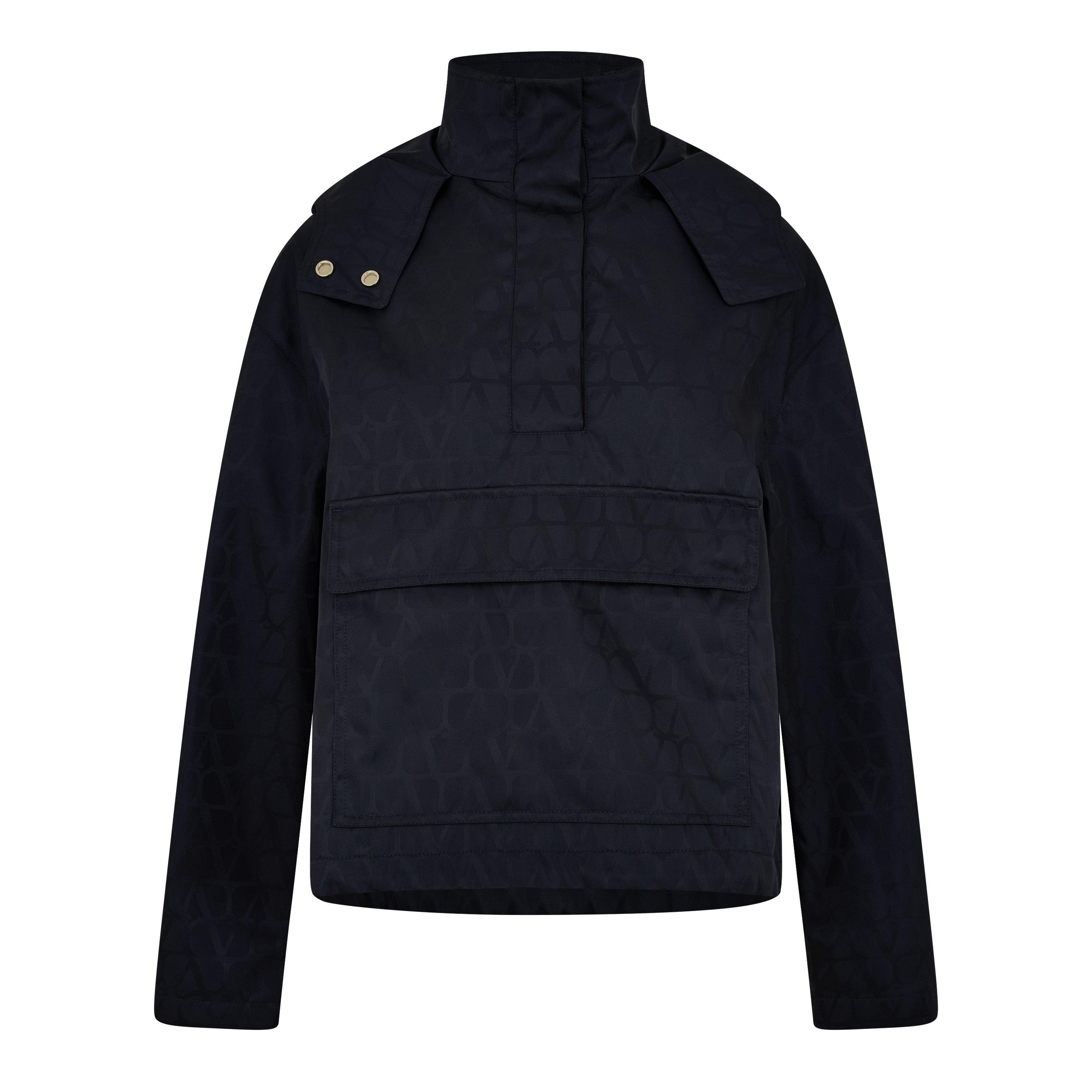 Navy Navy - Valentino - Jacquard Anorak - 5
