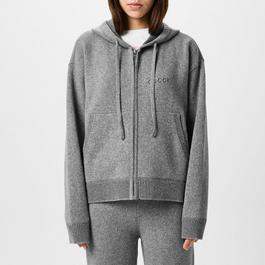 Gucci Women's Plain Wool Zip Up Jacket