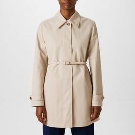 Gucci Short Belted Overcoat