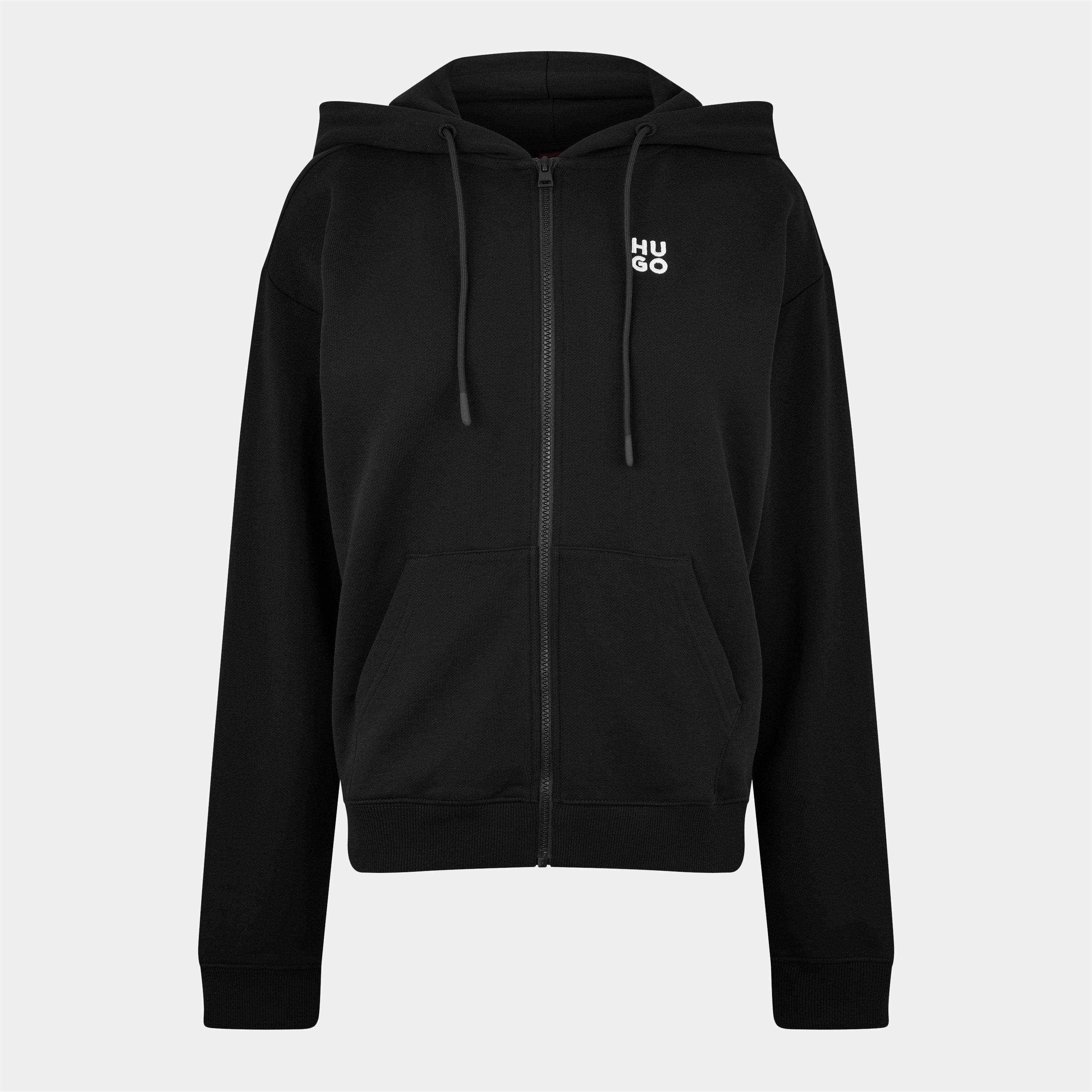 Hugo Women's Dalfine Logo Hoodie - Black - XS
