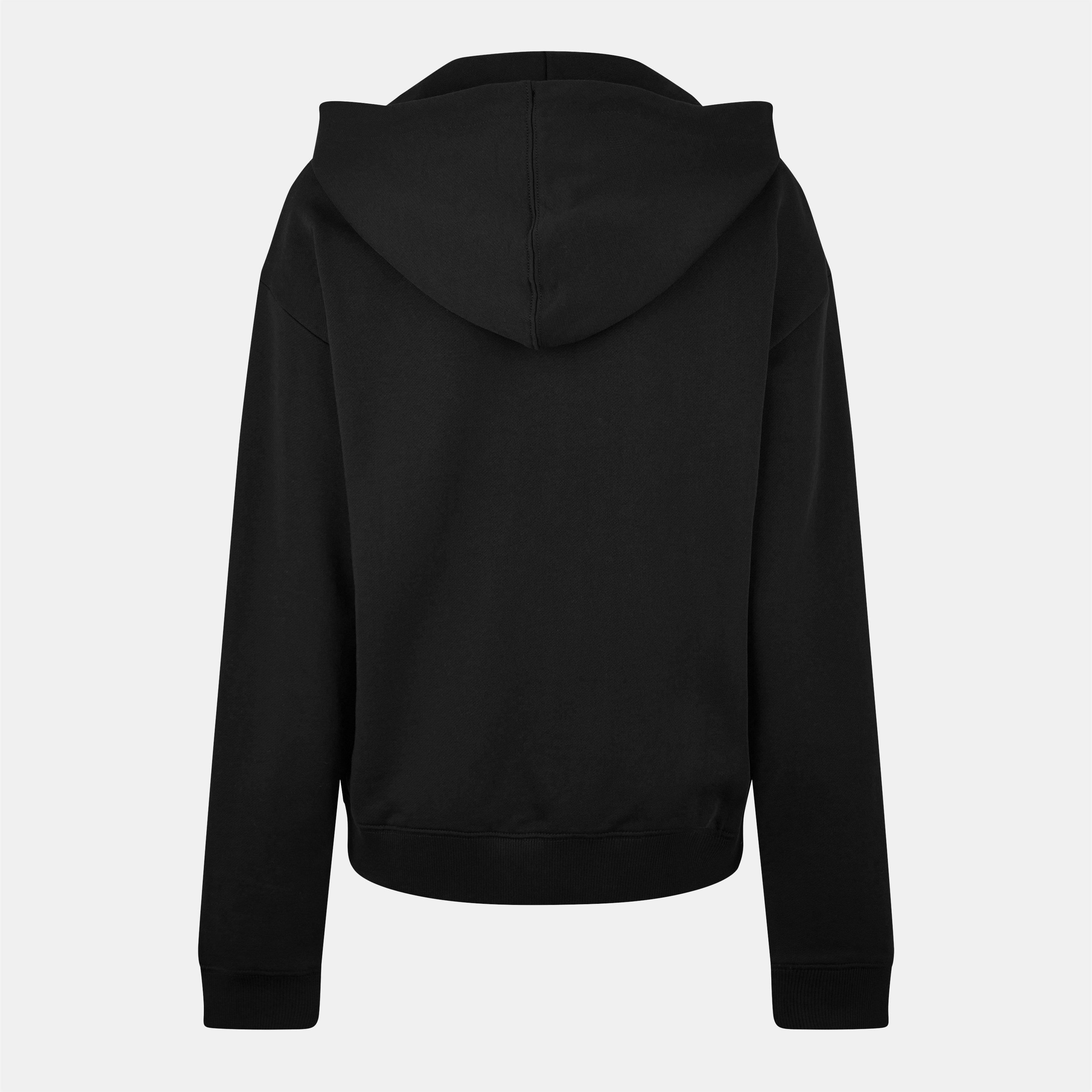 Black - Hugo - Dalfine Logo Hoodie - 2
