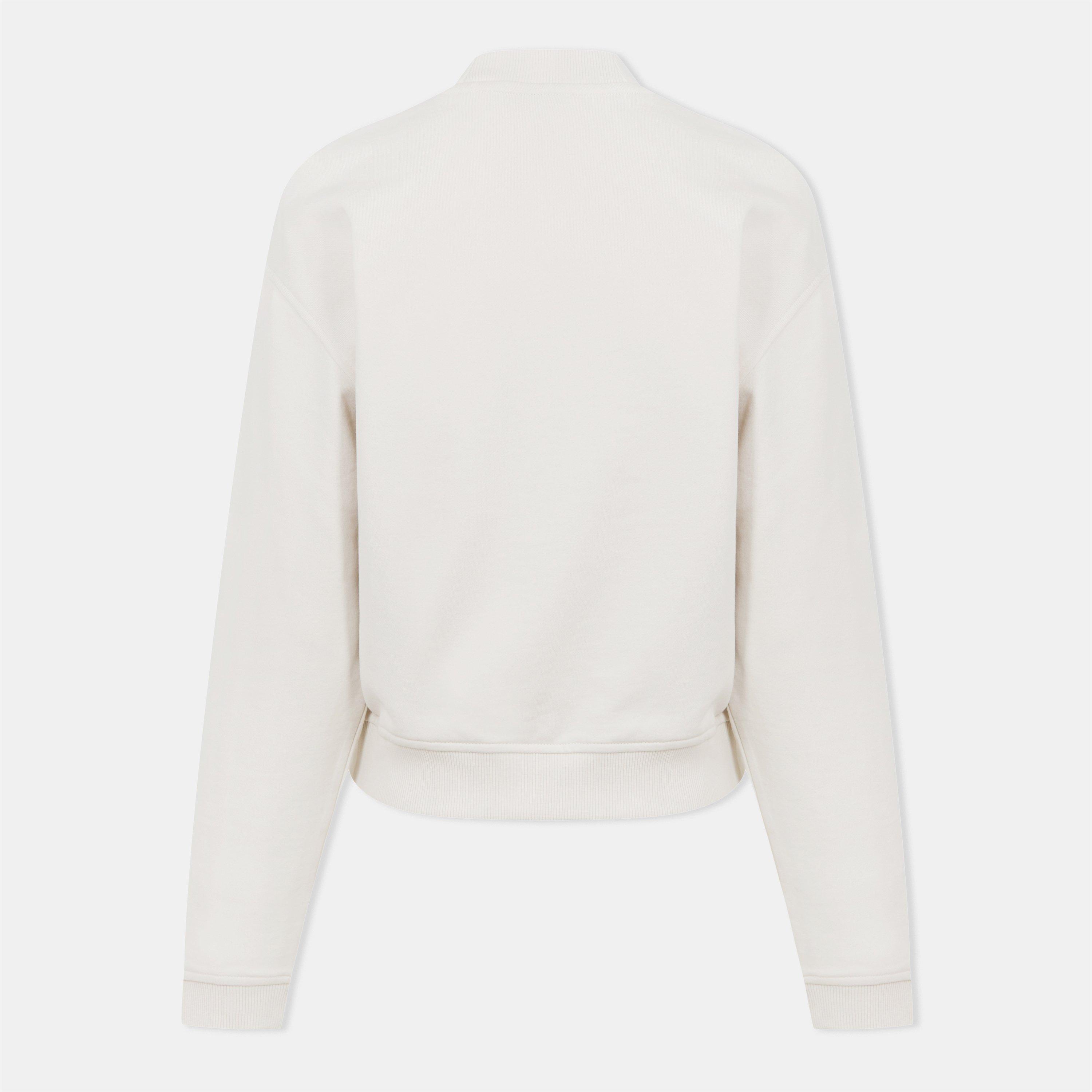 Off White - Hugo - Women's Mock-neck Sweatshirt - 2