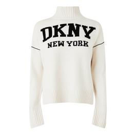 DKNY Logo Knitted Jumper