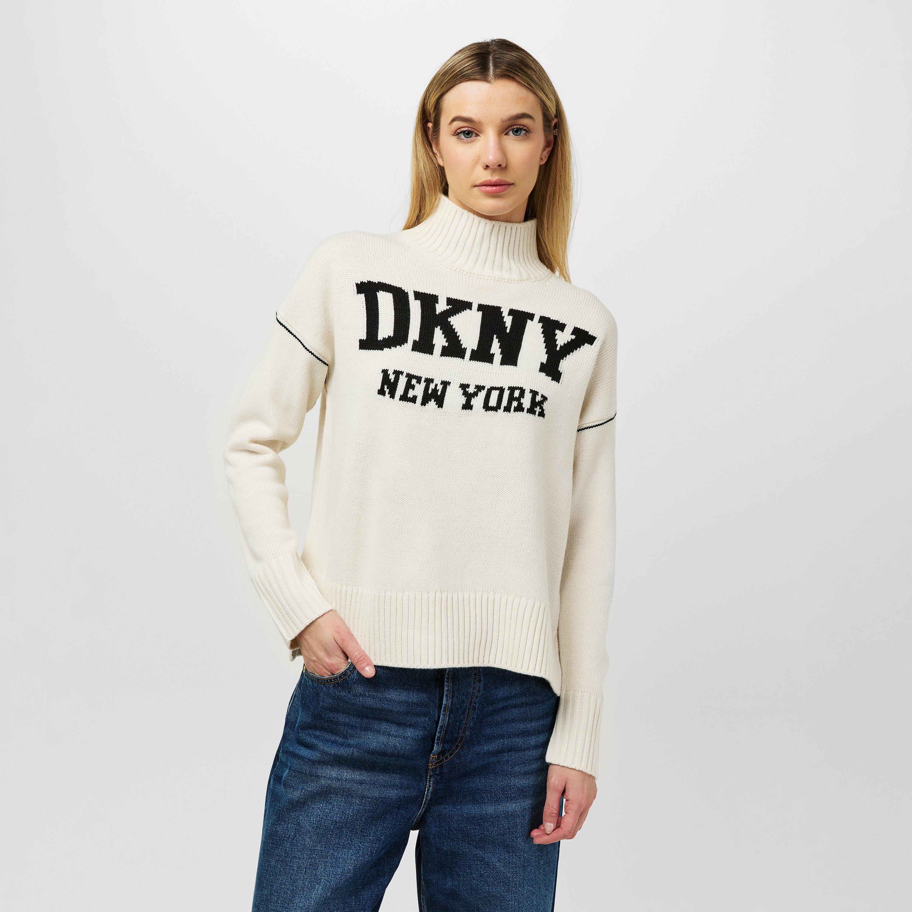 Eggnog - DKNY - Logo Knitted Jumper - 3